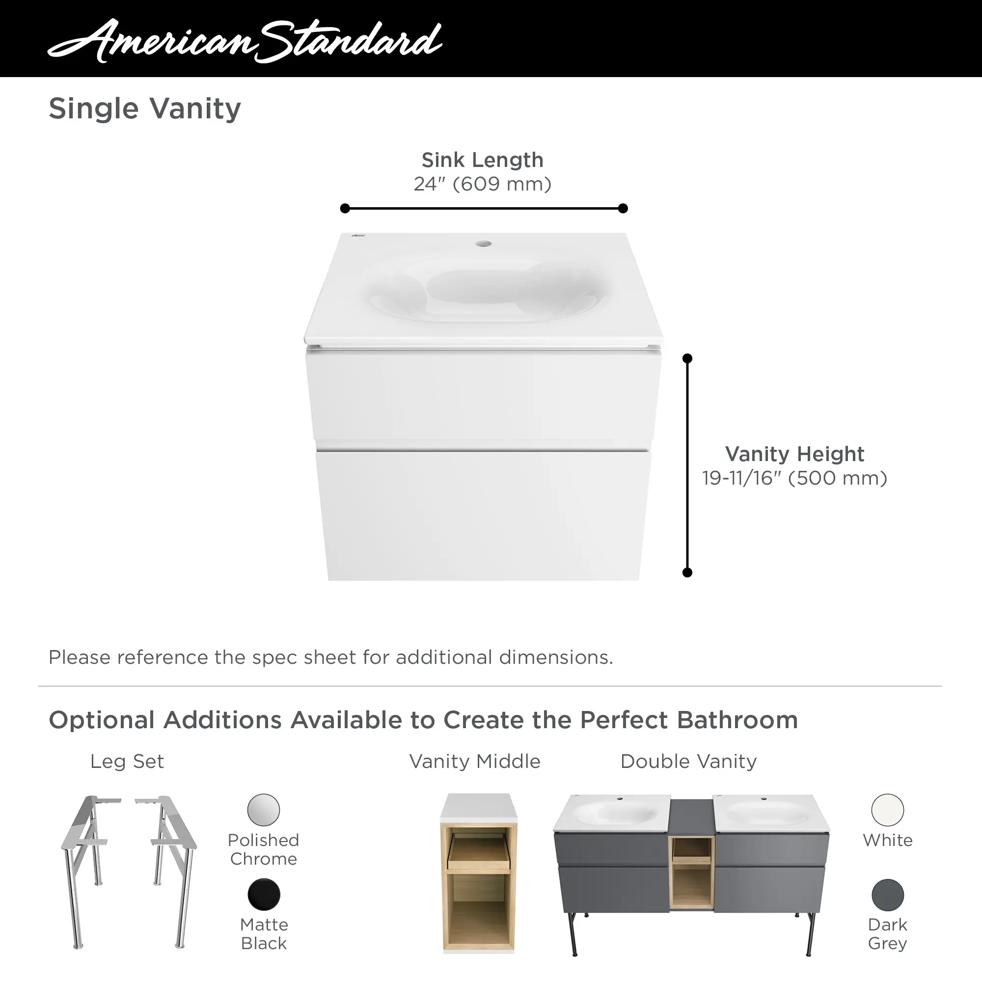 Studio® S 24-Inch Vanity - Image 43