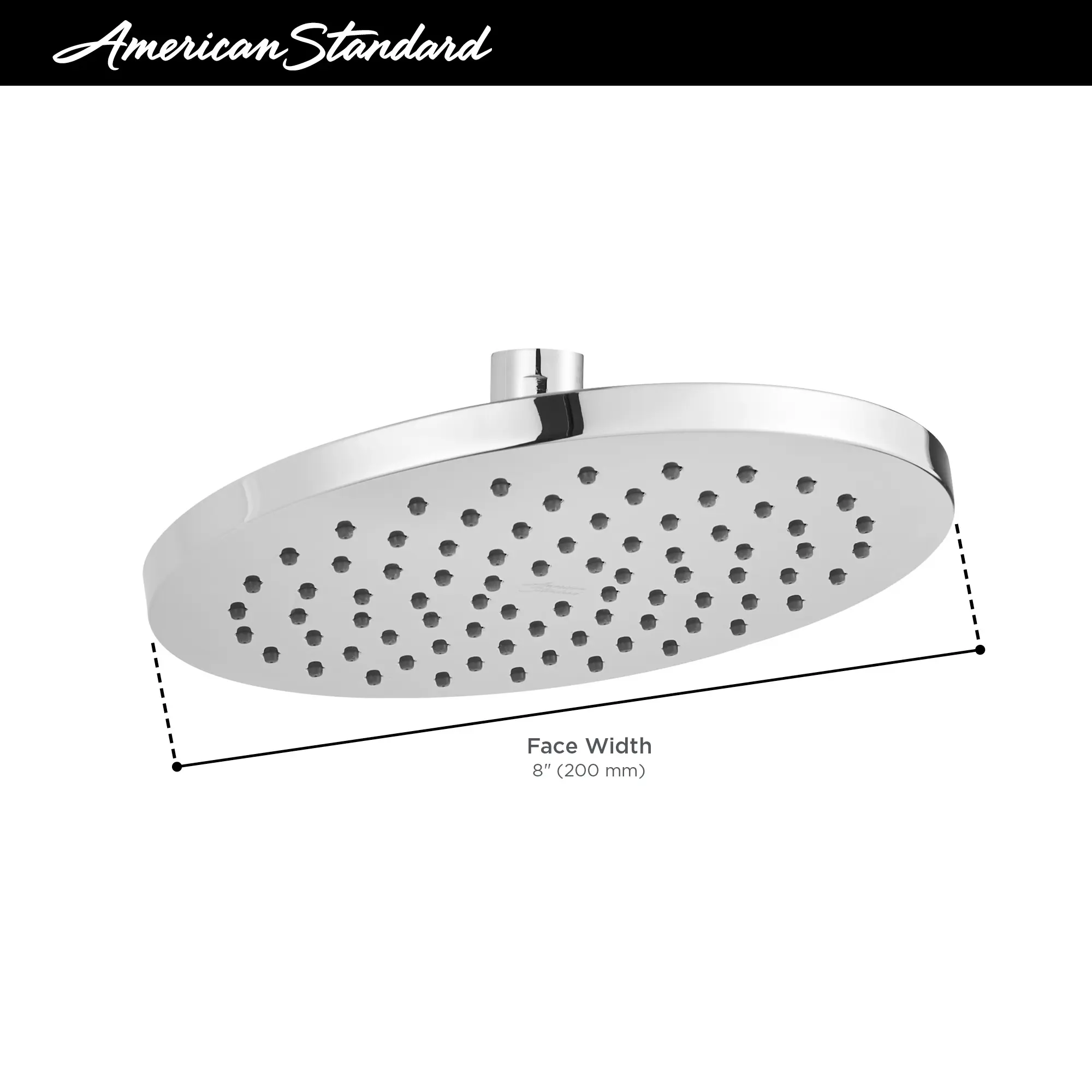 Studio® S 8-Inch 2.5 gpm/9.5 L/min Rain Showerhead - Image 22
