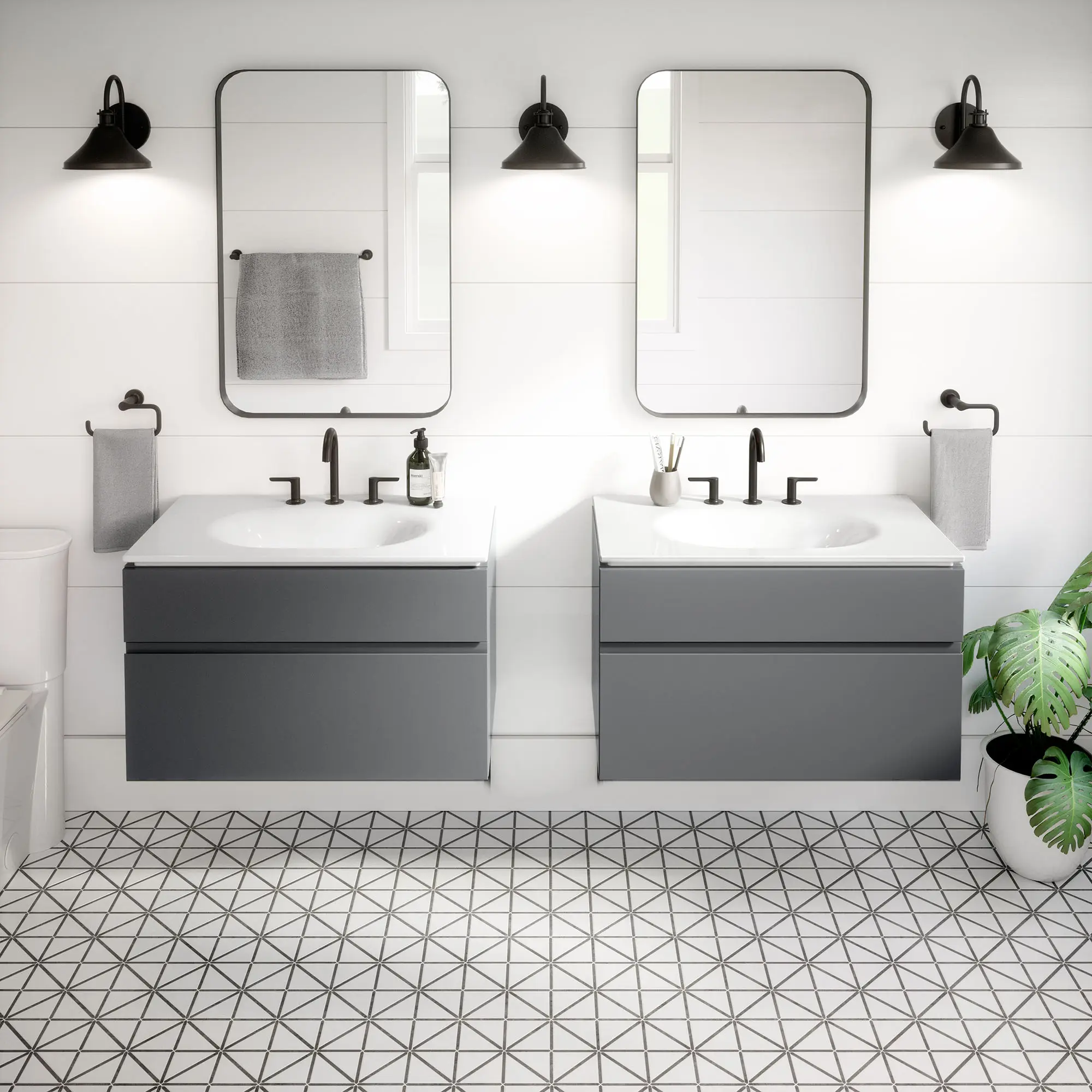 Studio® S 8-Inch Widespread 2-Handle Bathroom Faucet 1.2 gpm/4.5 L/min With Lever Handles - Image 18