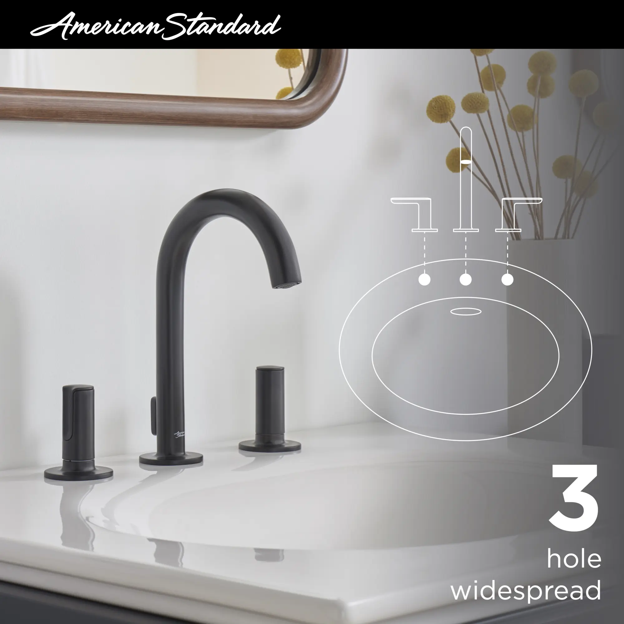 Studio® S 8-Inch Widespread 2-Handle Bathroom Faucet 1.2 gpm/4.5 L/min With Lever Handles - Image 41
