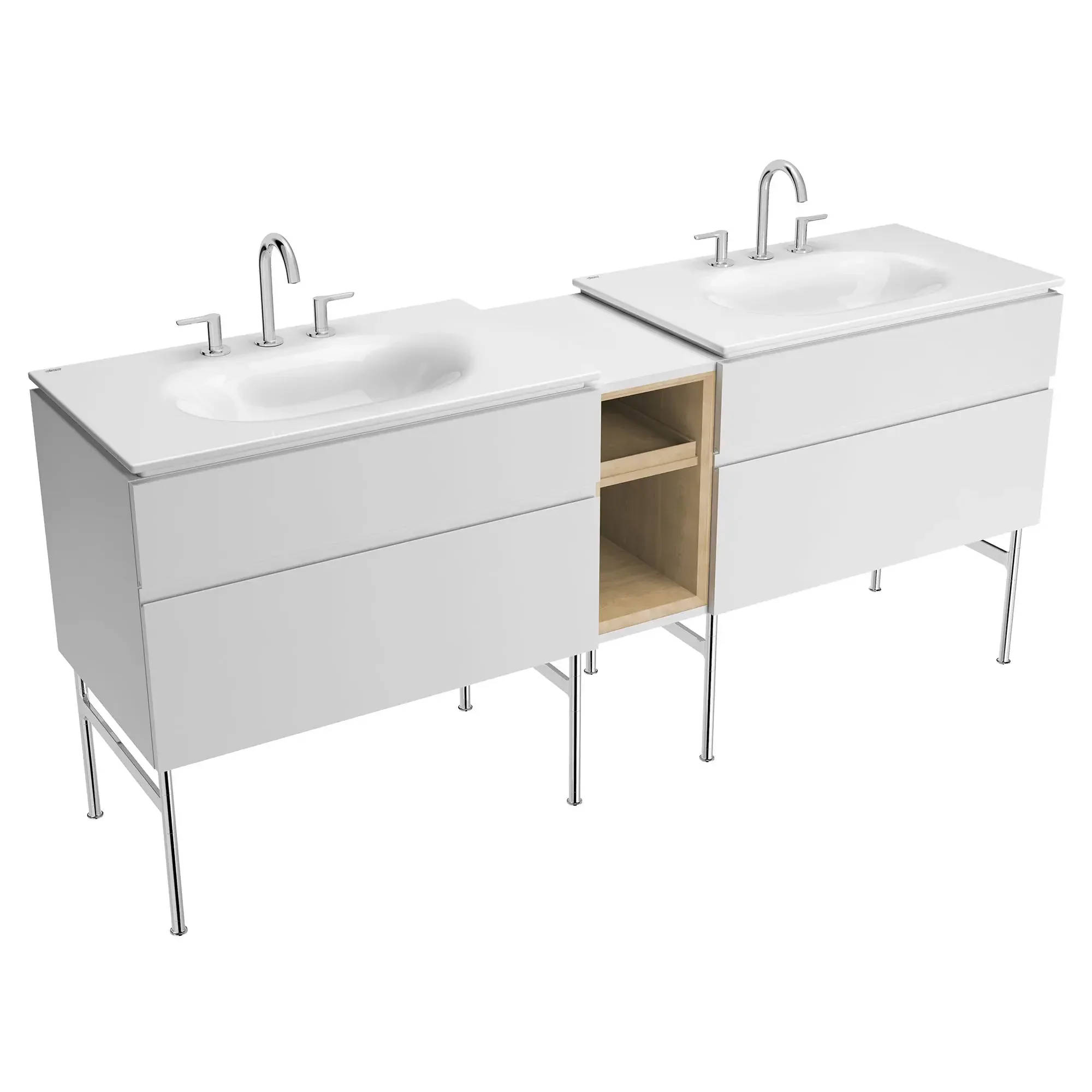 Studio® S 8-Inch Widespread 2-Handle Bathroom Faucet 1.2 gpm/4.5 L/min With Lever Handles - Image 43