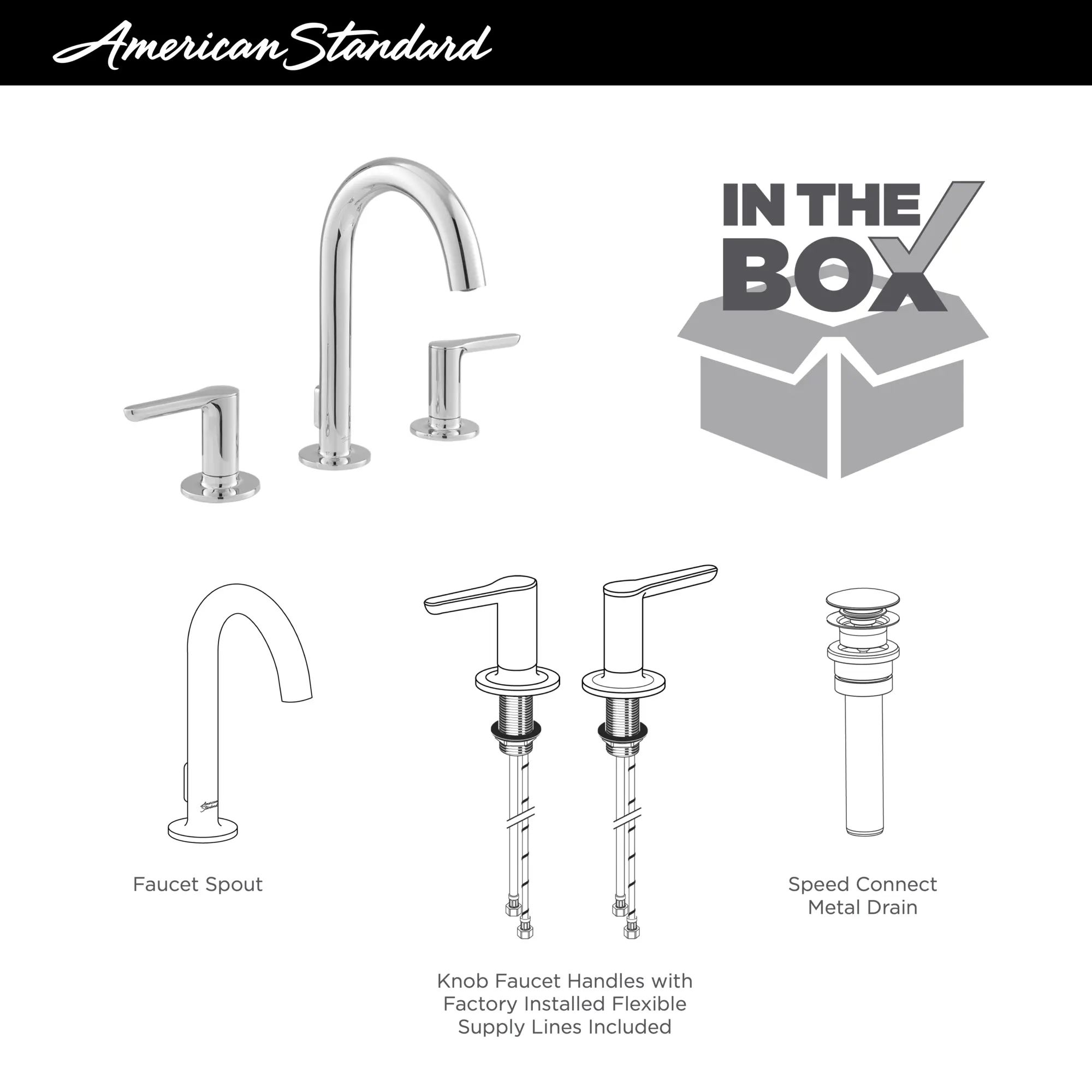 Studio® S 8-Inch Widespread 2-Handle Bathroom Faucet 1.2 gpm/4.5 L/min With Lever Handles - Image 47