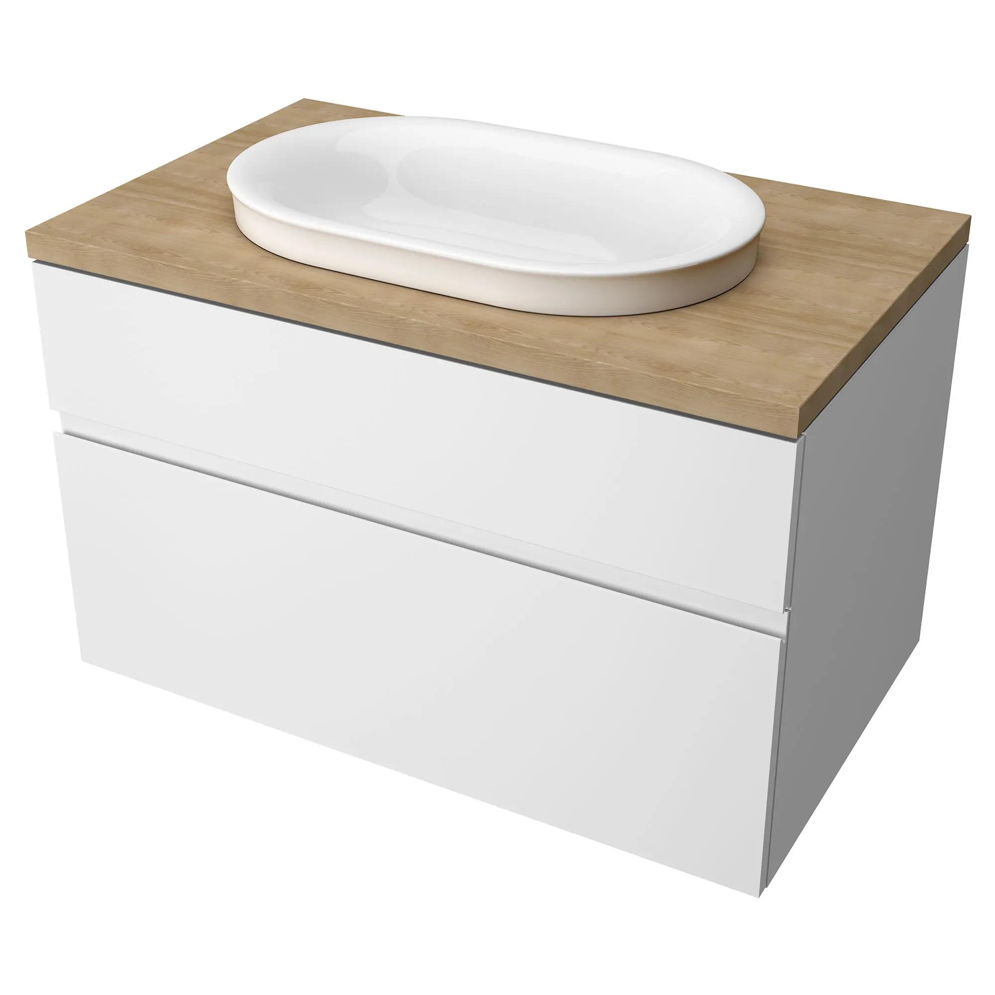 Studio® S Above Counter Sink Top with Center Hole Only - Image 35