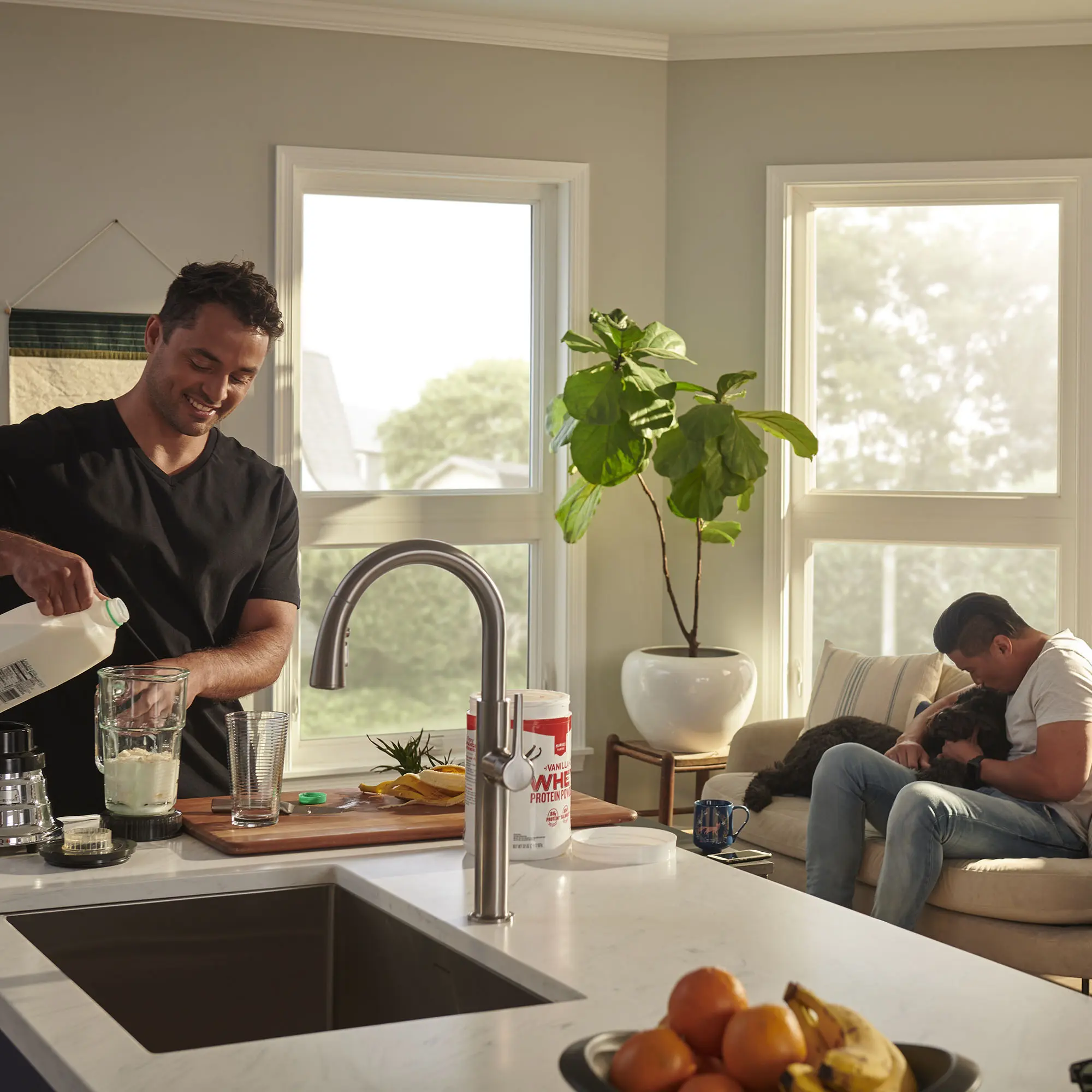 Studio® S Pull-Down Dual Spray Kitchen Faucet 1.5 gpm/5.7 L/min - Image 59