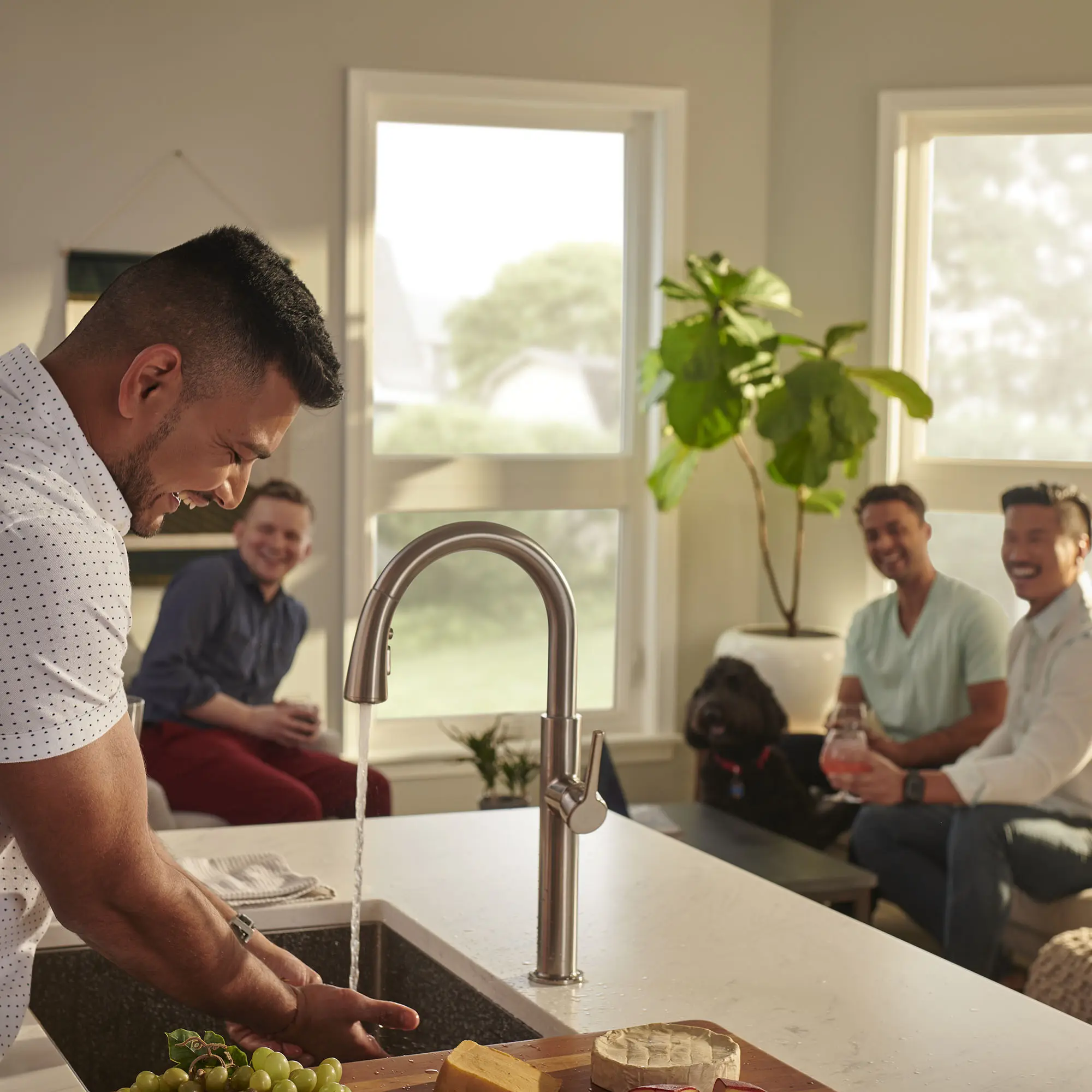 Studio® S Pull-Down Dual Spray Kitchen Faucet 1.5 gpm/5.7 L/min - Image 61