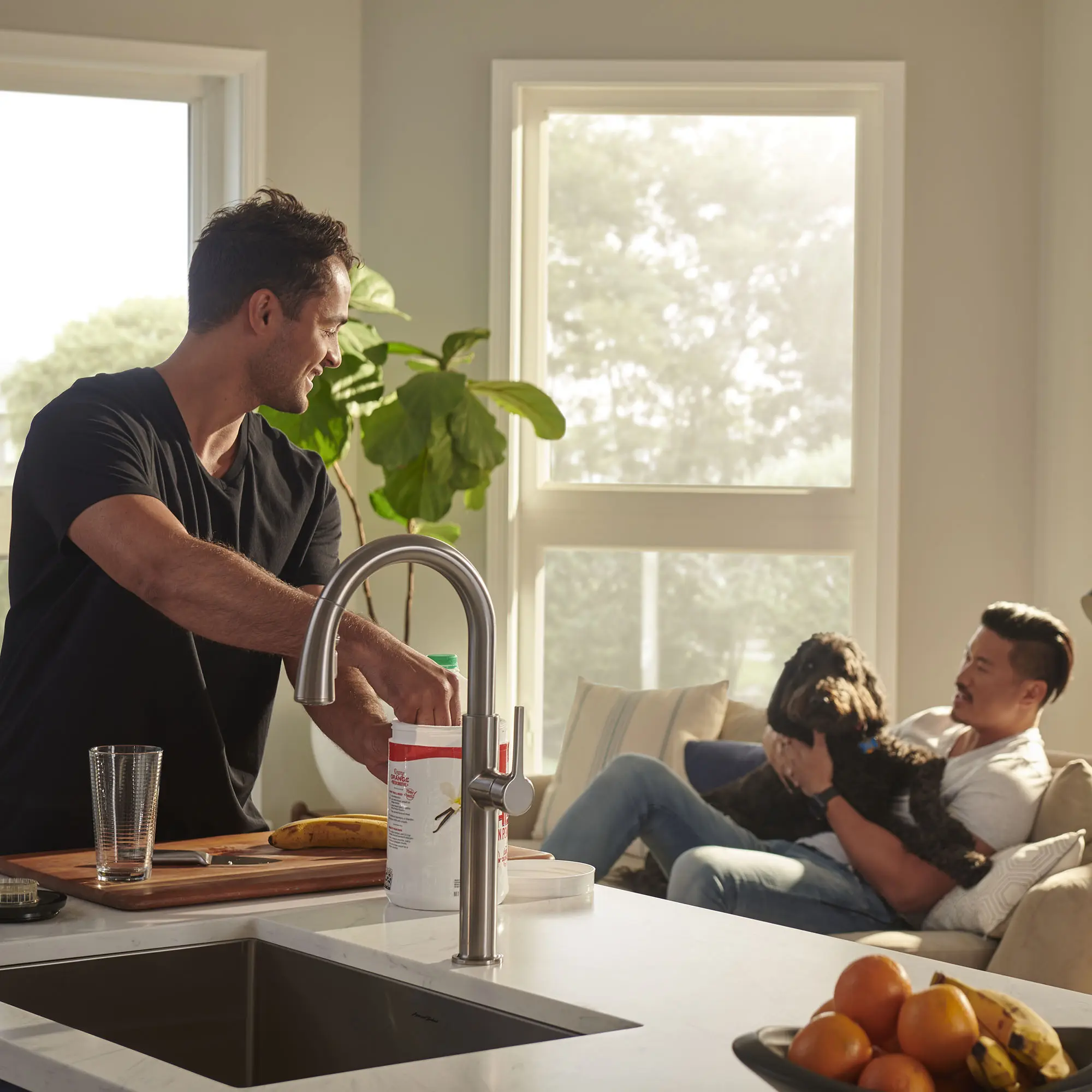 Studio® S Pull-Down Dual Spray Kitchen Faucet 1.5 gpm/5.7 L/min - Image 62