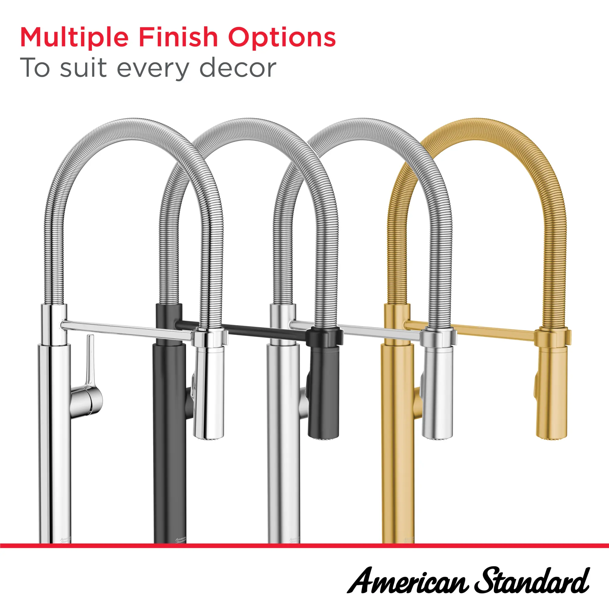 Studio® S Semi-Pro Pull-Down Dual Spray Kitchen Faucet With Spring Spout - Image 31