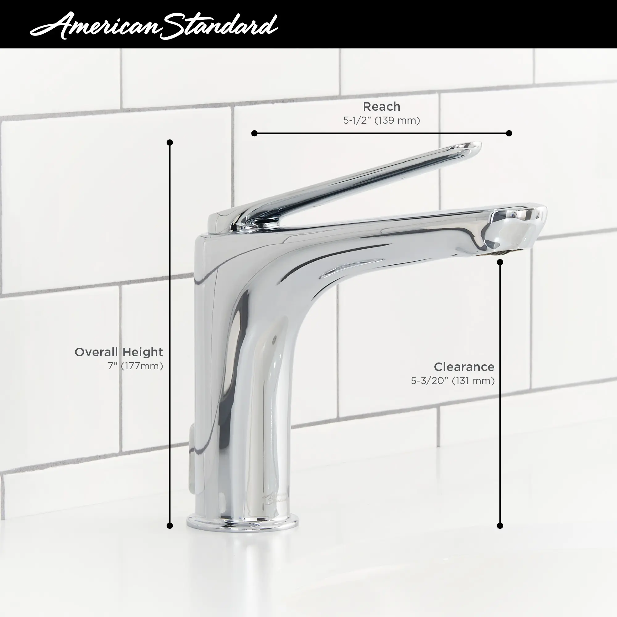 Studio® S Single Hole Single-Handle Bathroom Faucet 1.2 gpm/ 4.5 L/min With Lever Handle - Image 11