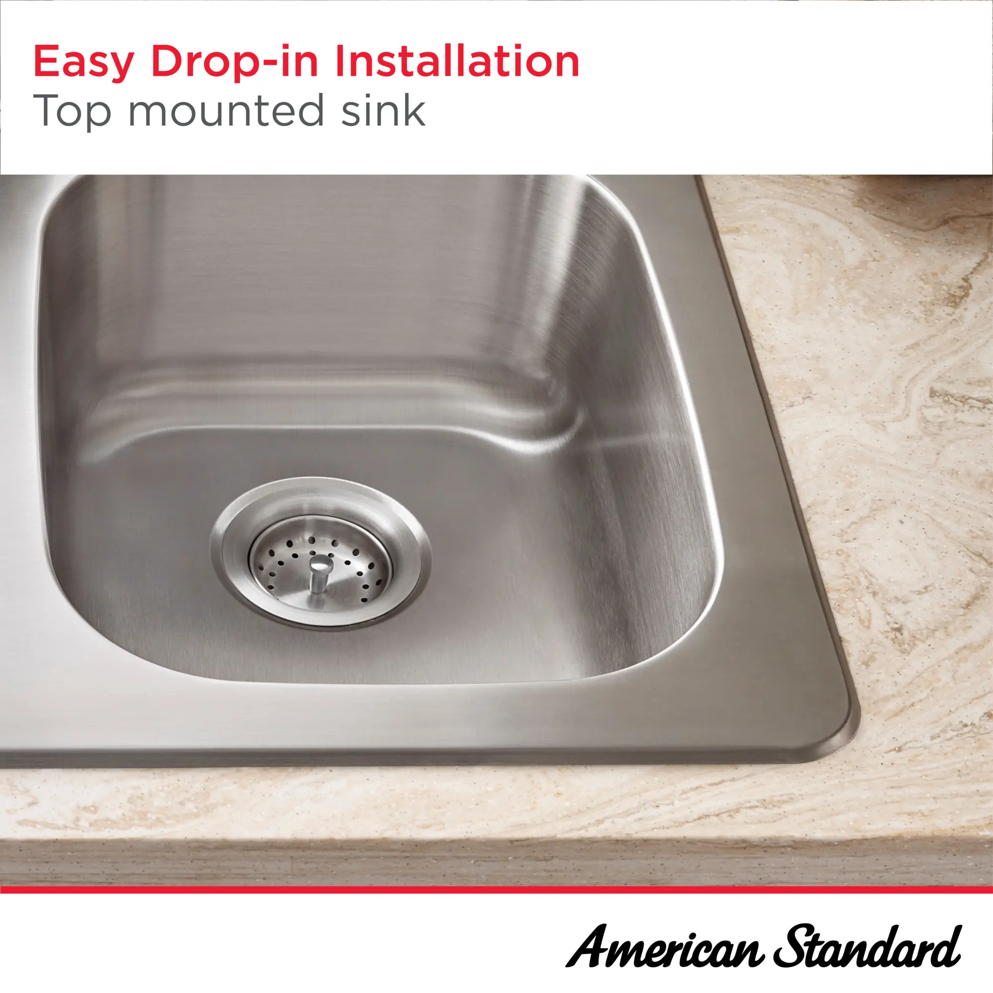 Sullivan® 33-in x 22-Inch Stainless Steel Double-Bowl Drop-In Kitchen Sink with Faucet and Soap Dispenser - Image 12