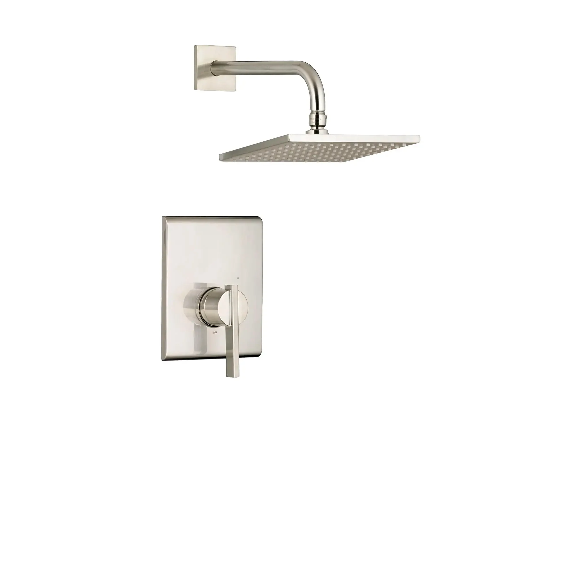 Times Square® 2.5 gpm/9.5 L/min Shower Trim Kit With Rain Showerhead, Double Ceramic Pressure Balance Cartridge With Lever Handle - Image 8