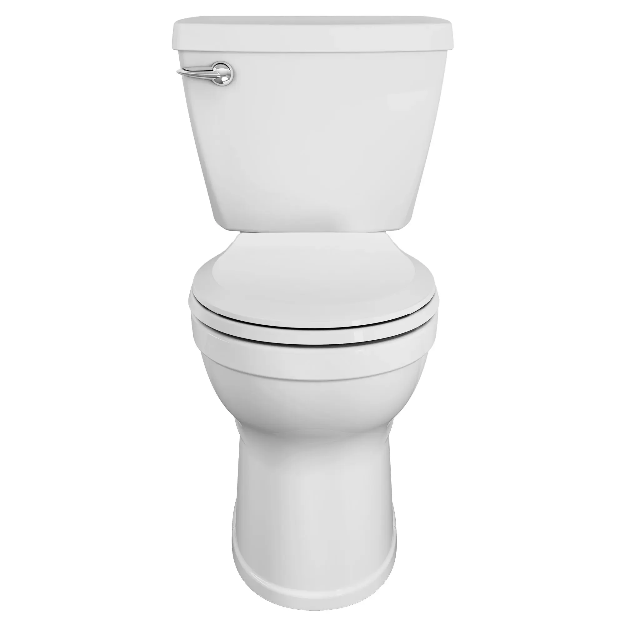 Titan 1.6 GPF/6.0 LPF Left Trip Lever Chair Height Round-Front Aquaguard Toilet with Seat - Image 3