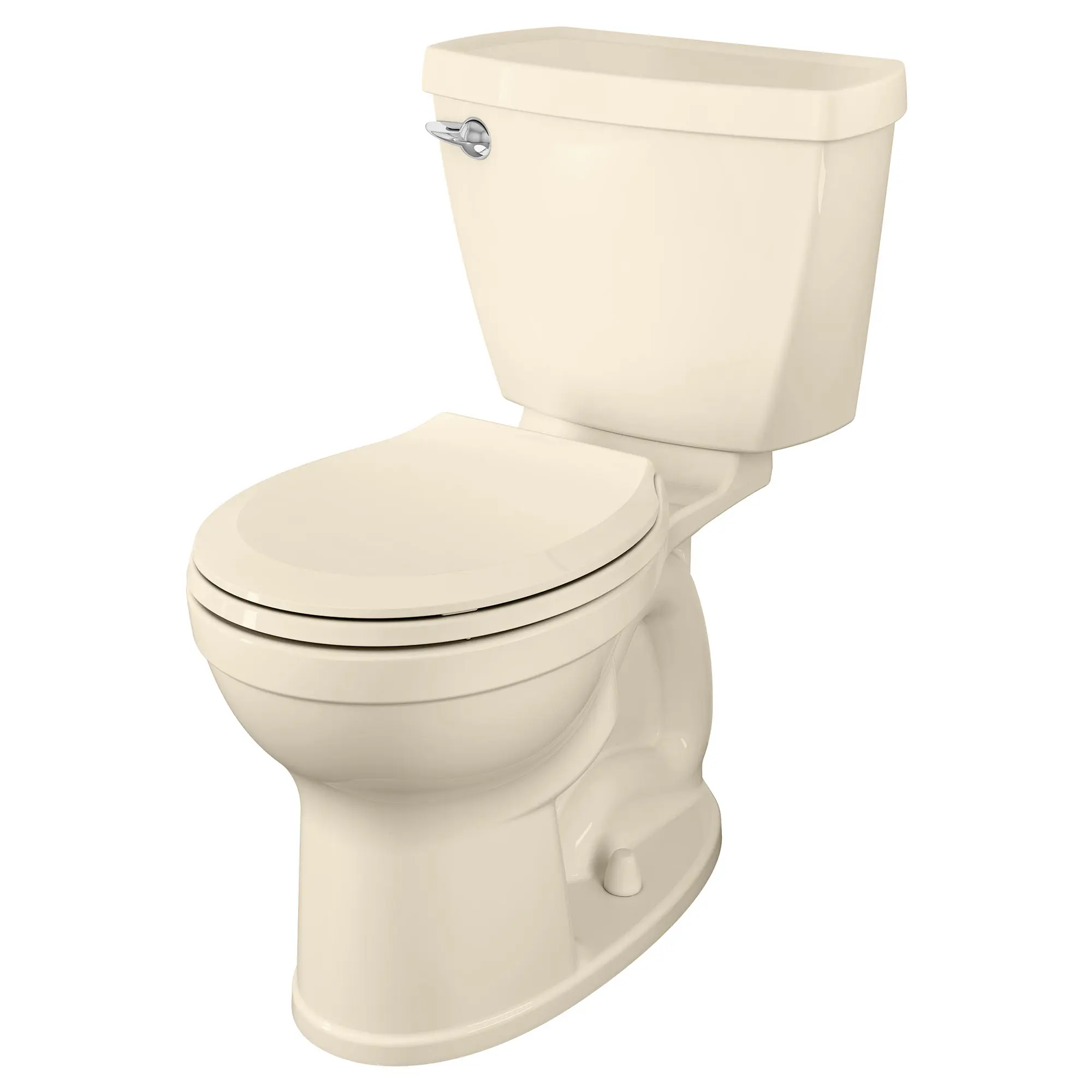 Titan 1.6 GPF/6.0 LPF Left Trip Lever Chair Height Round-Front Aquaguard Toilet with Seat - Image 56