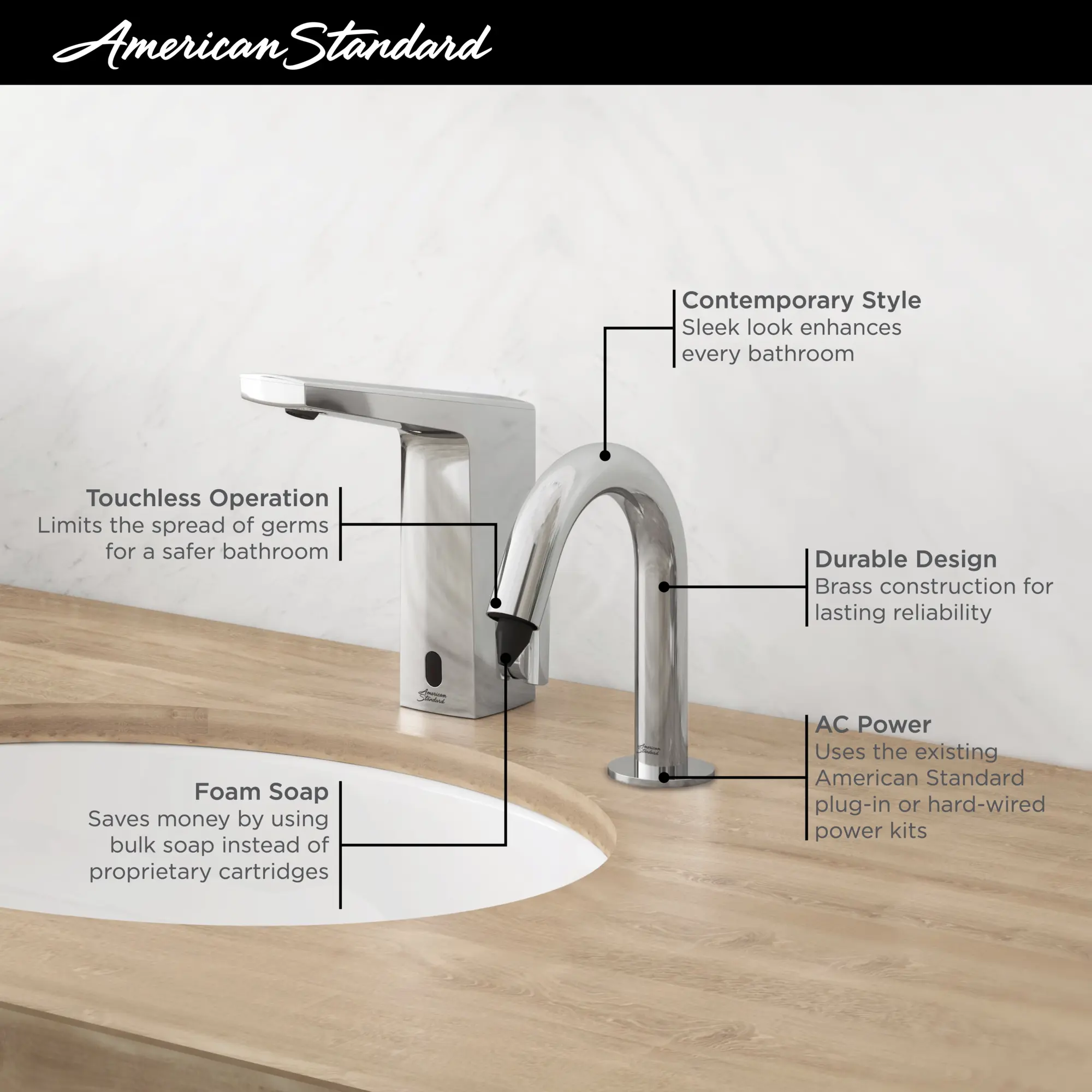 Touchless Sensor-Operated Foam Soap Dispenser, Base Model - Image 7