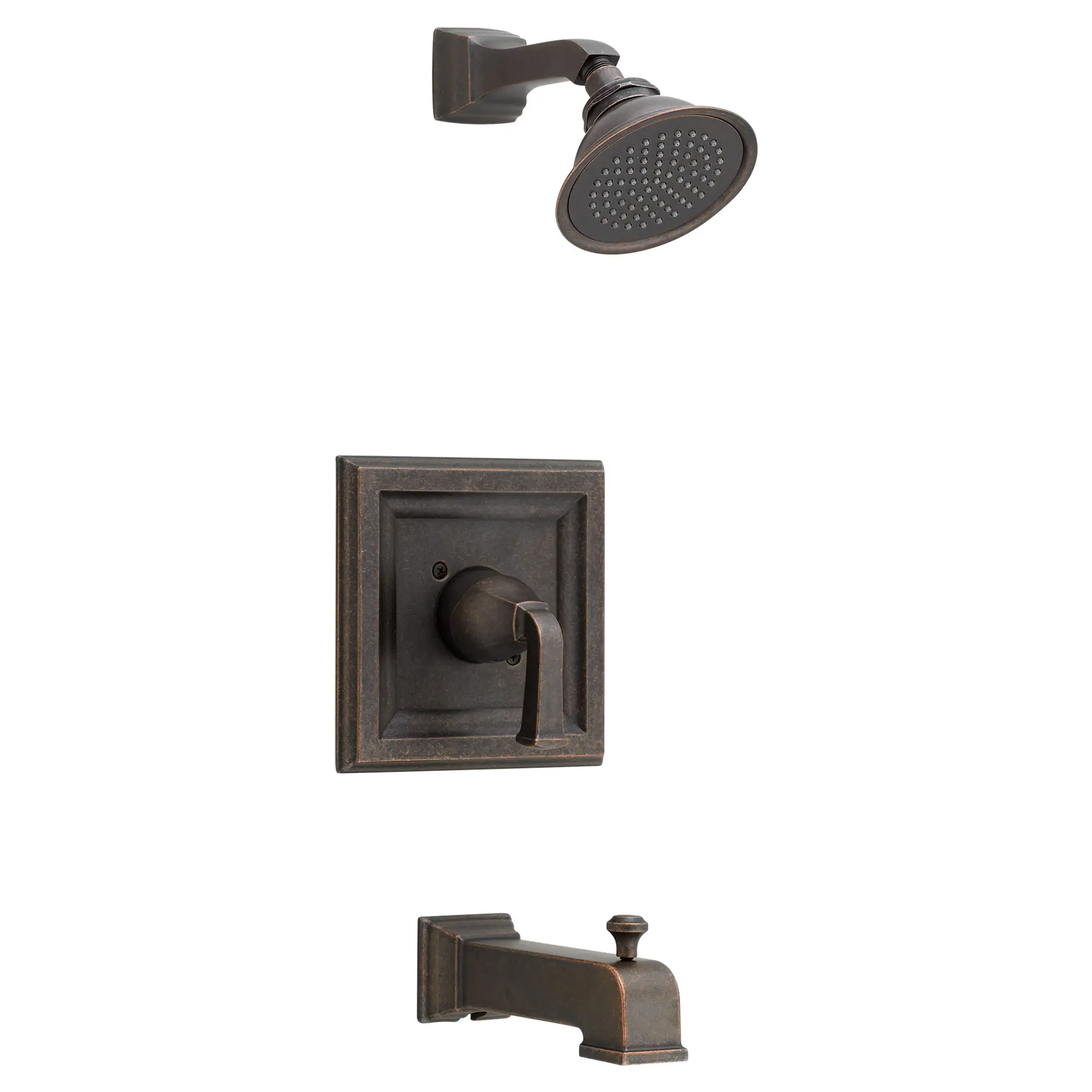 Town Square 2.5 GPM Tub and Shower Trim Kit with Rain Showerhead and Lever Handle - Image 6