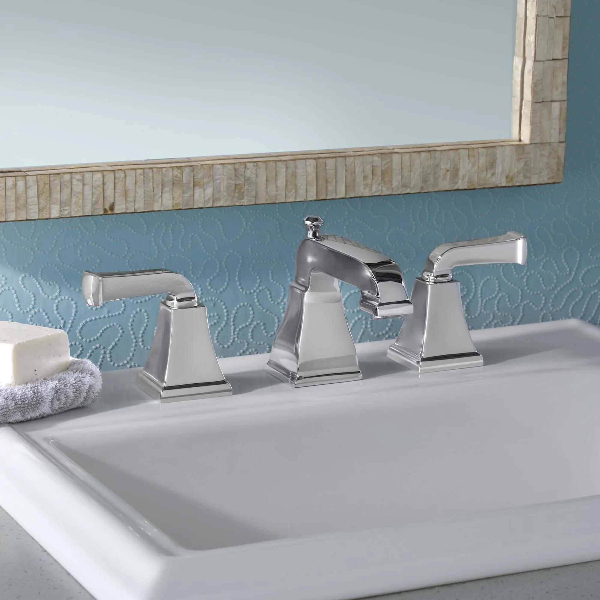 Town Square 2-Handle 8 Inch Widespread Bathroom Faucet - Image 4