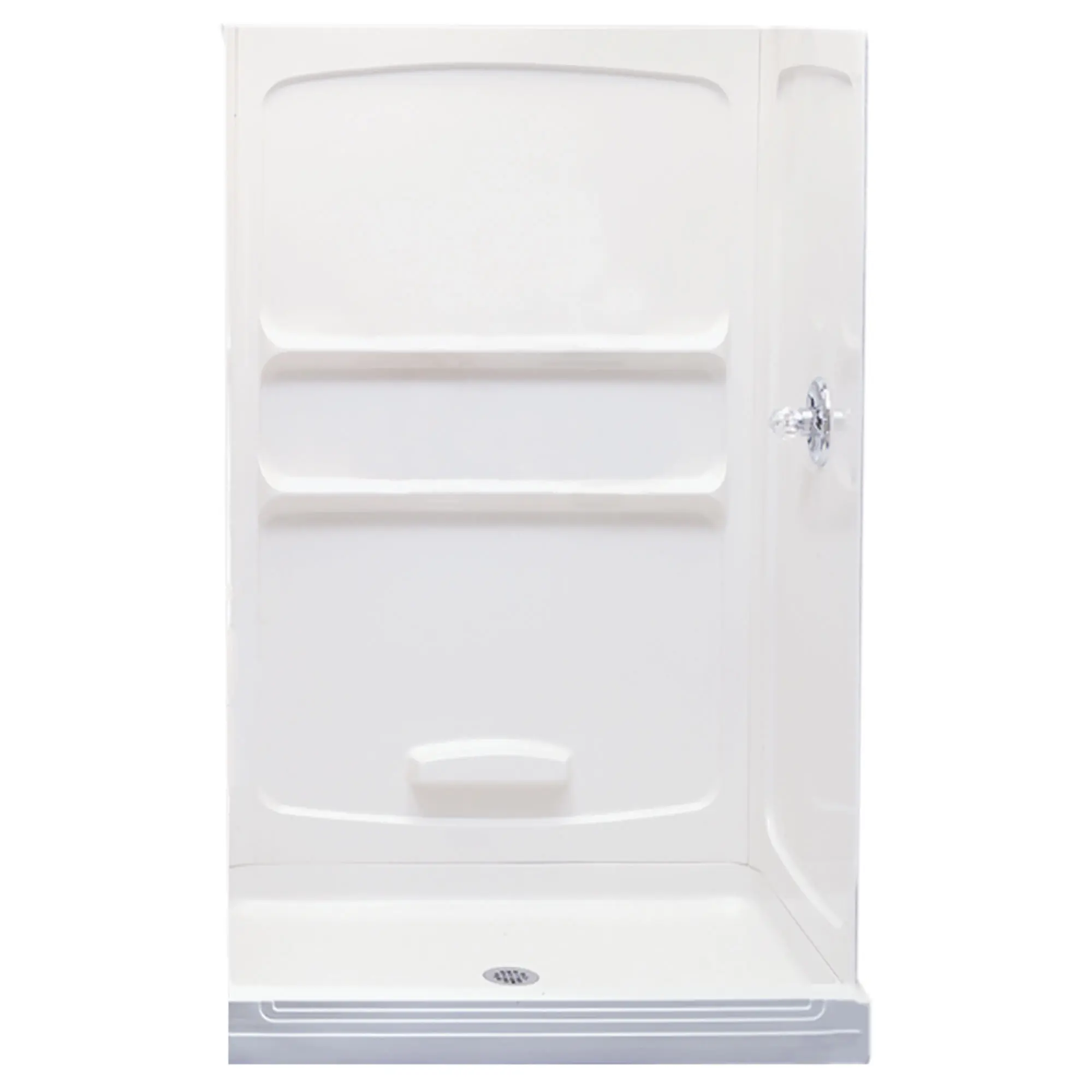 Town Square 48 Inch by 34 Inch Alcove Shower Base
