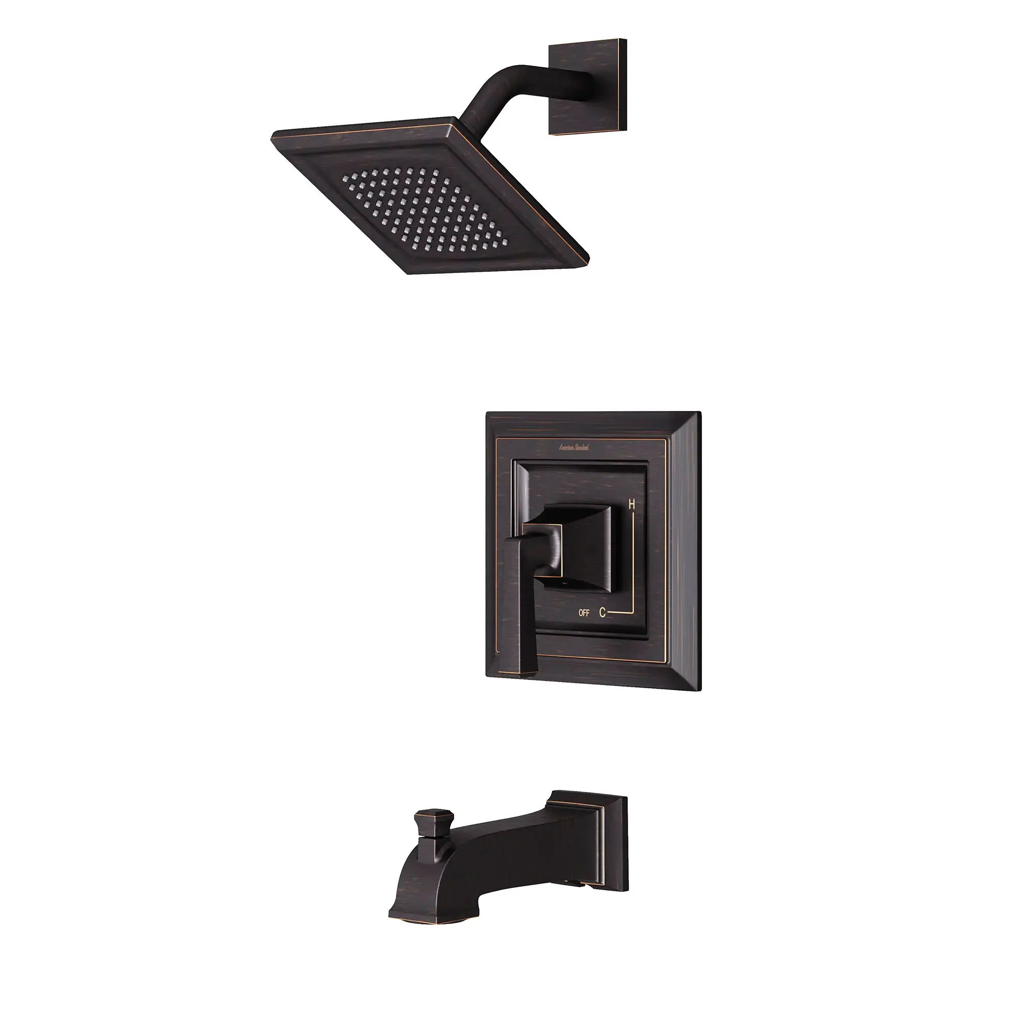 Town Square S 1.75 gpm/6.8 L/min Tub and Shower Trim Kit With Water-Saving Showerhead, Double Ceramic Pressure Balance Cartridge With Lever Handle - Image 35