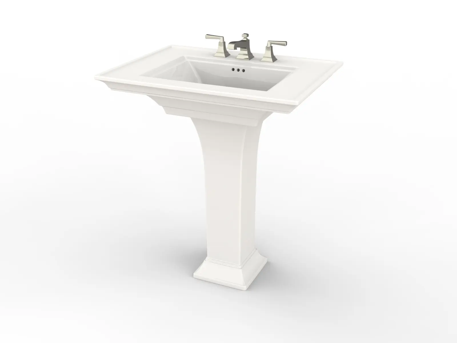 Town Square® S 8-Inch Widespread Pedestal Sink Top and Leg Combination