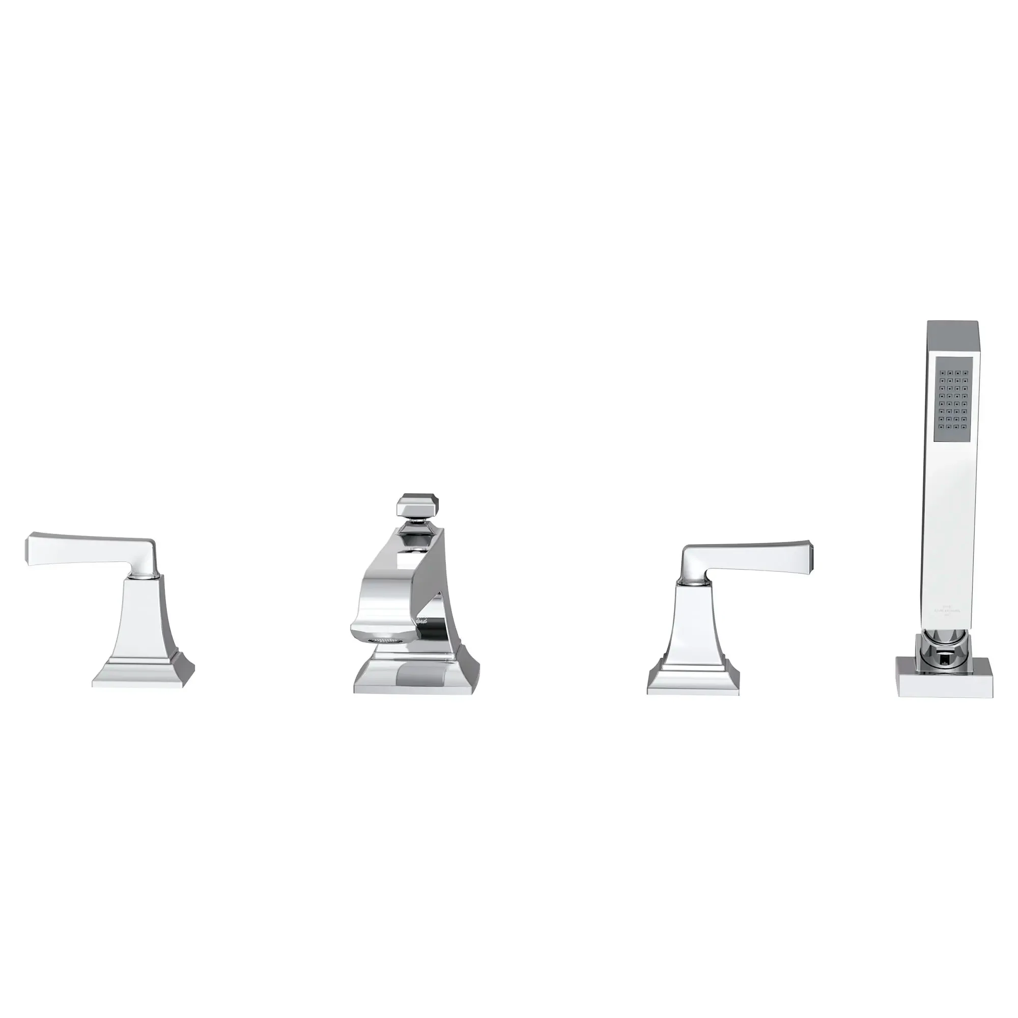 Town Square® S Bathub Faucet With Lever Handles and Personal Shower for Flash® Rough-in Valve - Image 15