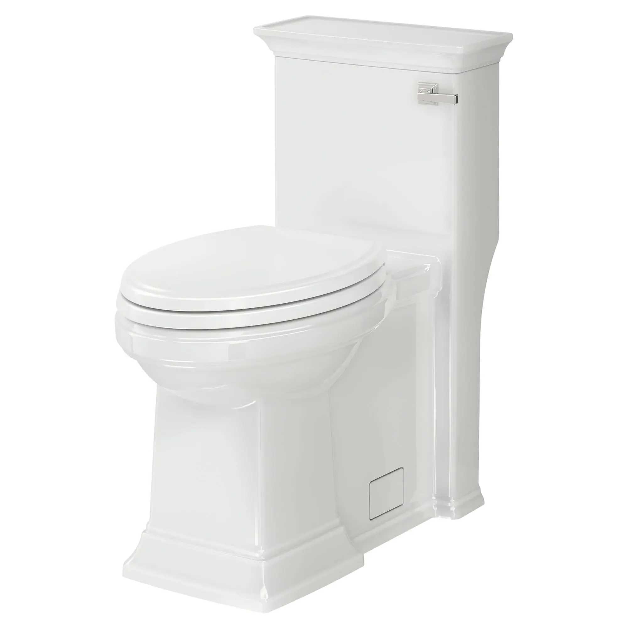 Town Square® S One-Piece 1.28 gpf/4.8 Lpf Chair Height Right-Hand Trip Lever Elongated Toilet With Seat - Image 3