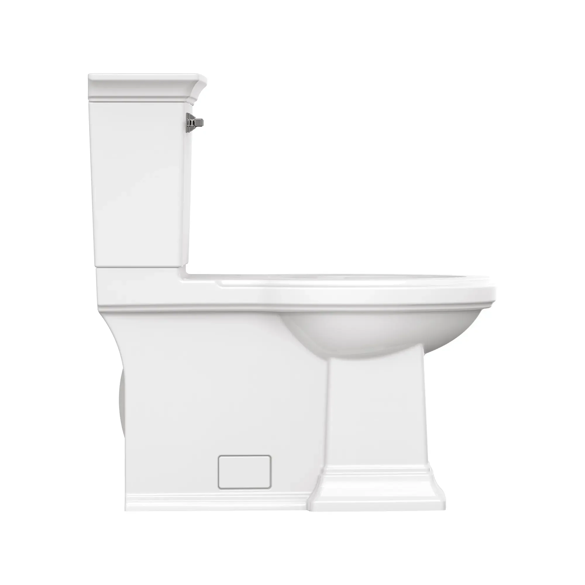 Town Square® S Skirted Two-Piece 1.28 gpf/4.8 Lpf Chair Height Elongated Toilet With Seat - Image 4