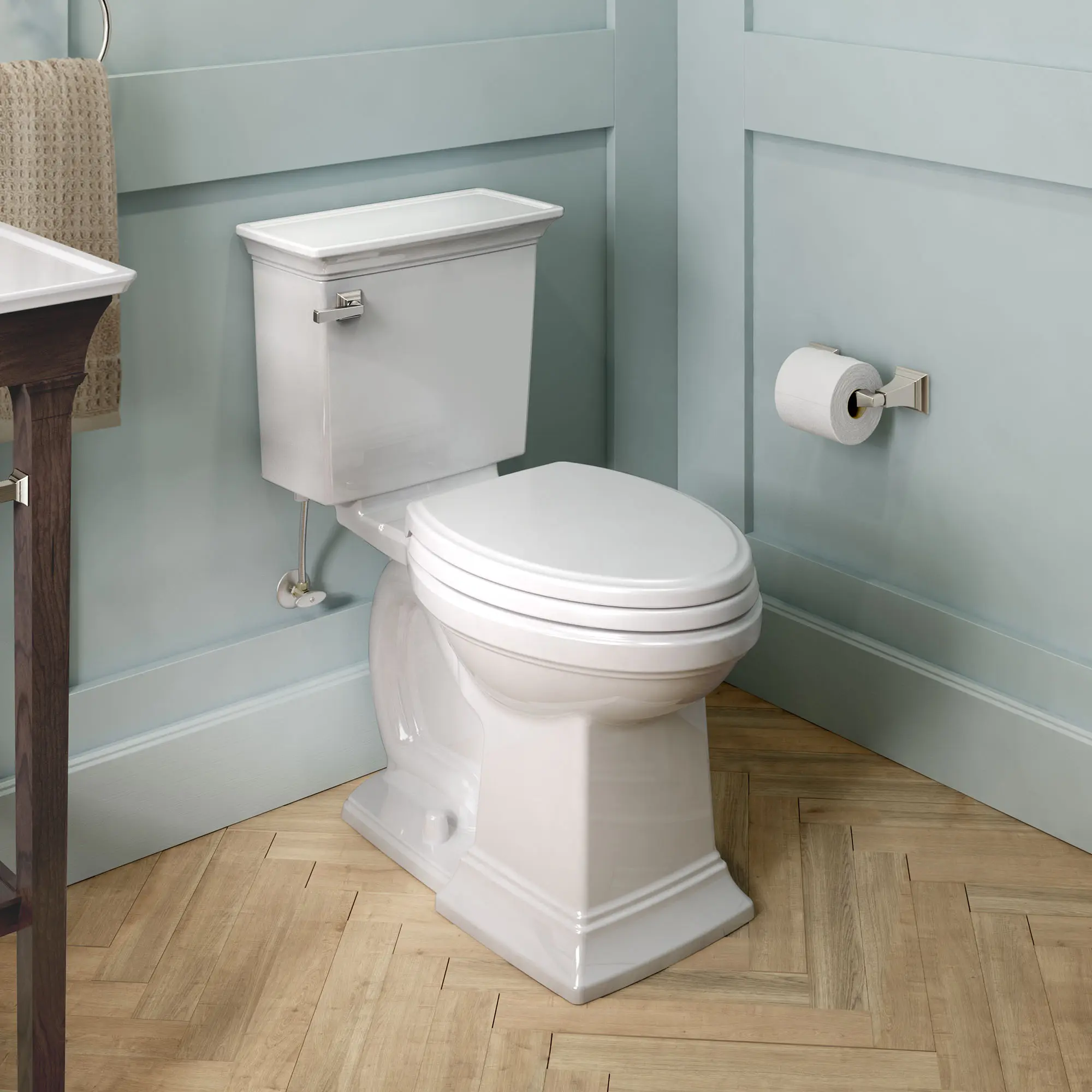 Town Square® S Two-Piece 1.28 gpf/4.8 Lpf Chair Height Elongated Toilet Less Seat - Image 13