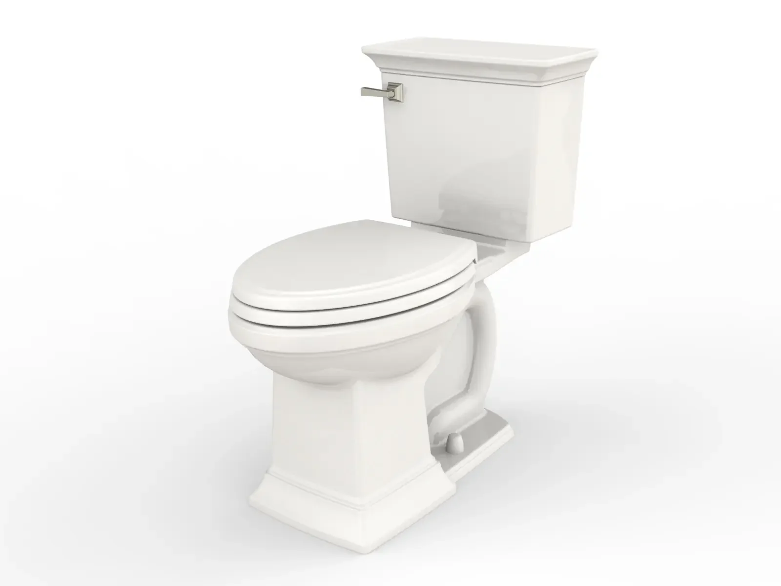 Town Square® S Two-Piece 1.28 gpf/4.8 Lpf Chair Height Elongated Toilet Less Seat - Image 7