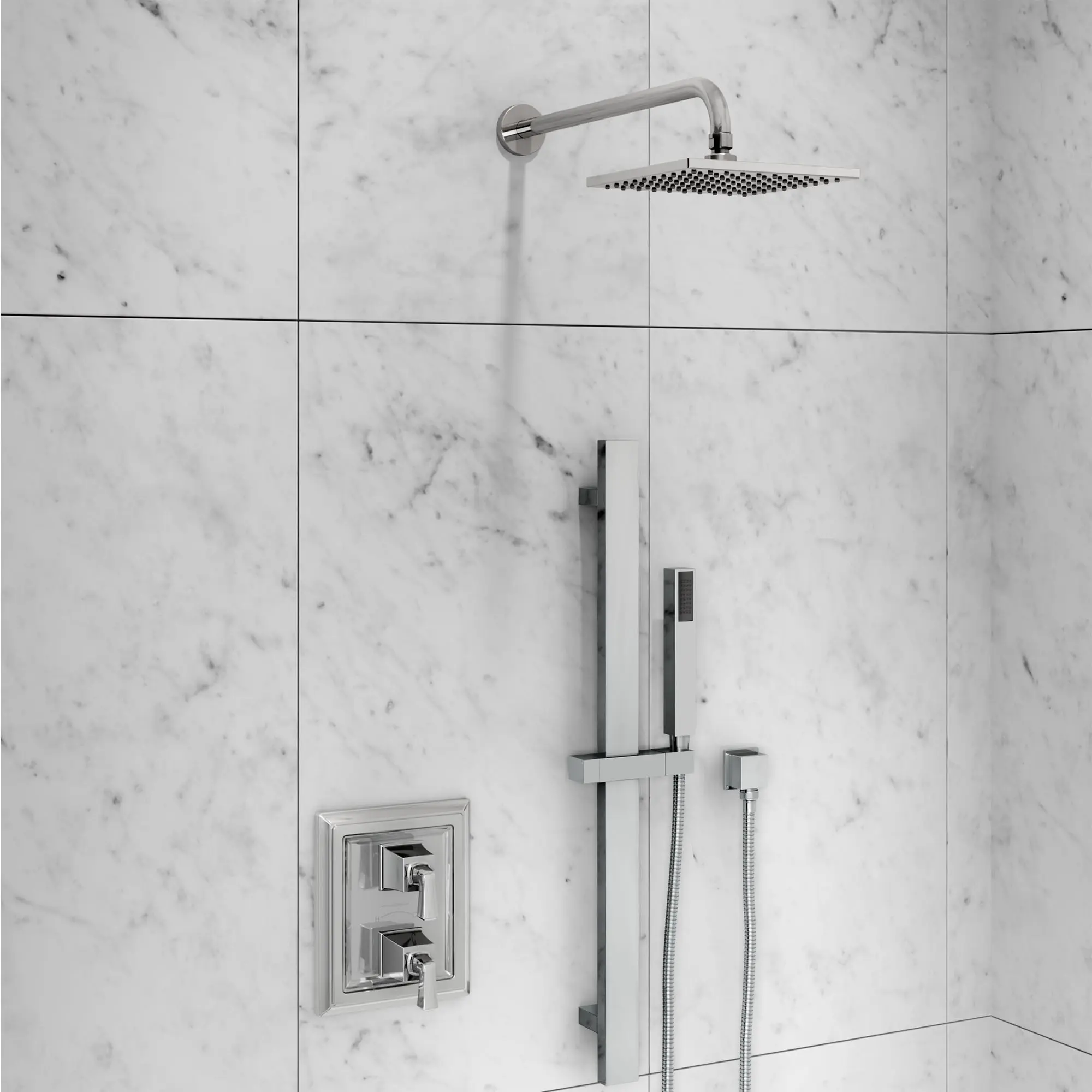 Town Square® S Two-Handle Thermostat Shower Valve Trim Kit - Image 11