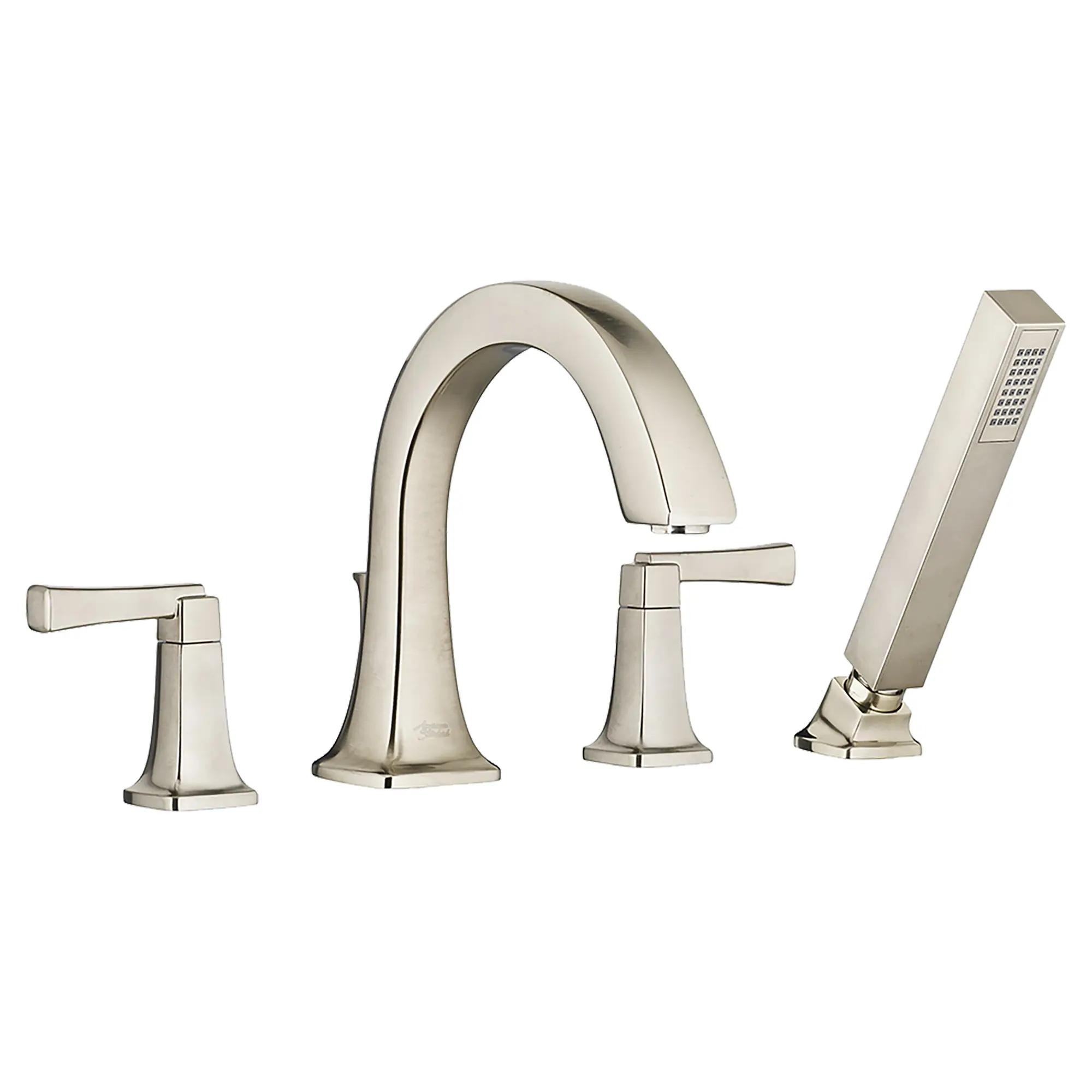 Townsend Bathtub Faucet with Personal Shower for Flash Rough-in Valve with Lever Handles - Image 8