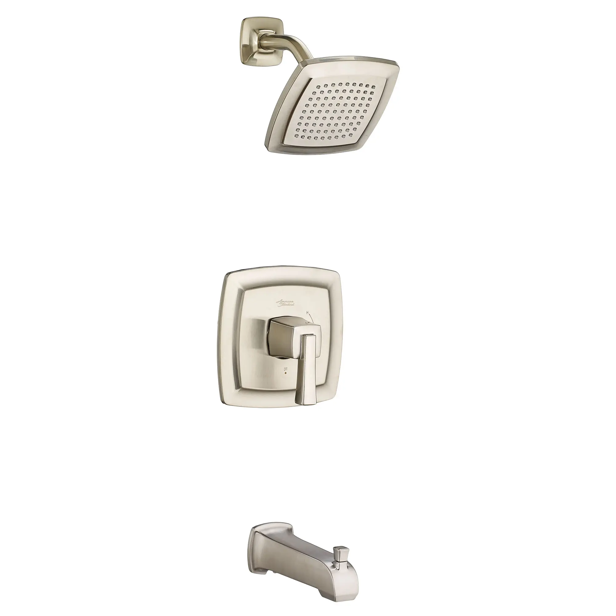 Townsend® 1.75gpm/6.6 L/min Tub and Shower Trim Kit With Water-Saving Showerhead, Double Ceramic Pressure Balance Cartridge With Lever Handle - Image 2