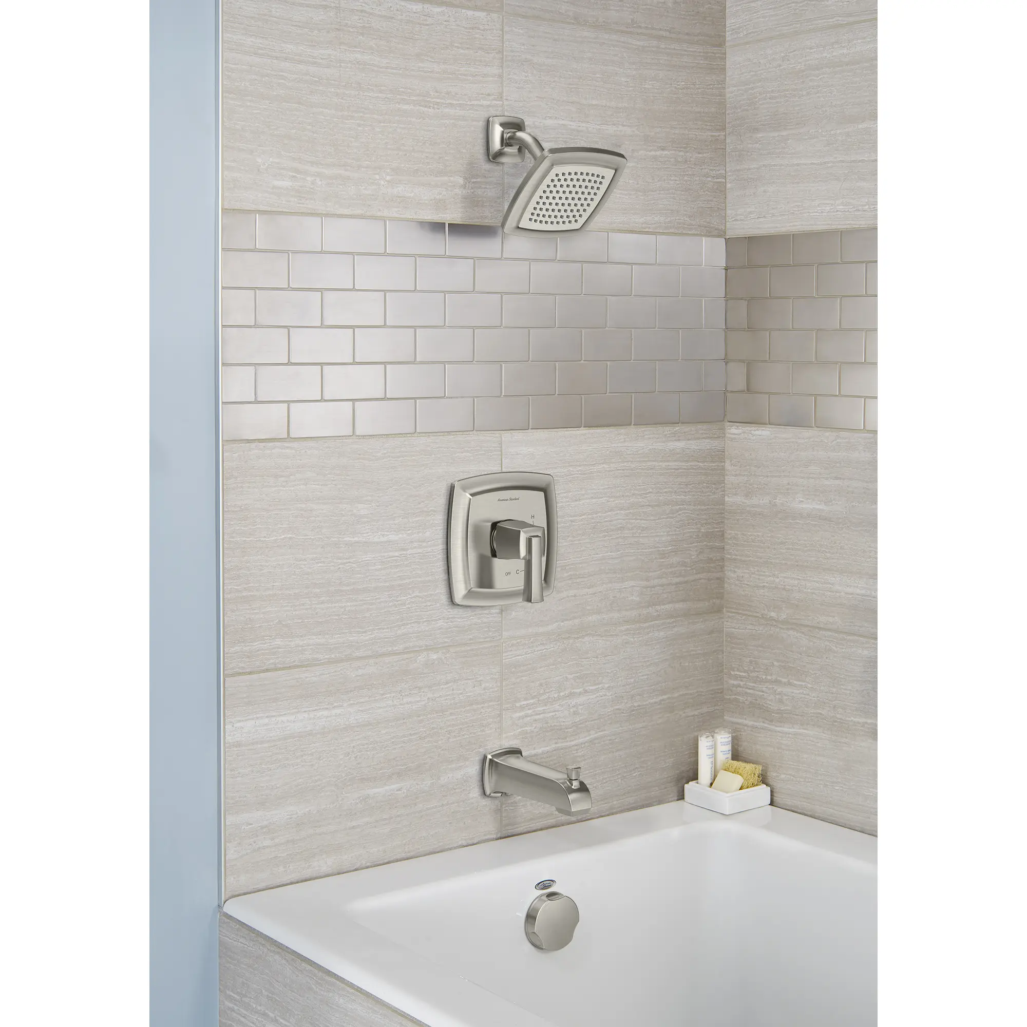 Townsend® 1.75gpm/6.6 L/min Tub and Shower Trim Kit With Water-Saving Showerhead, Double Ceramic Pressure Balance Cartridge With Lever Handle - Image 37