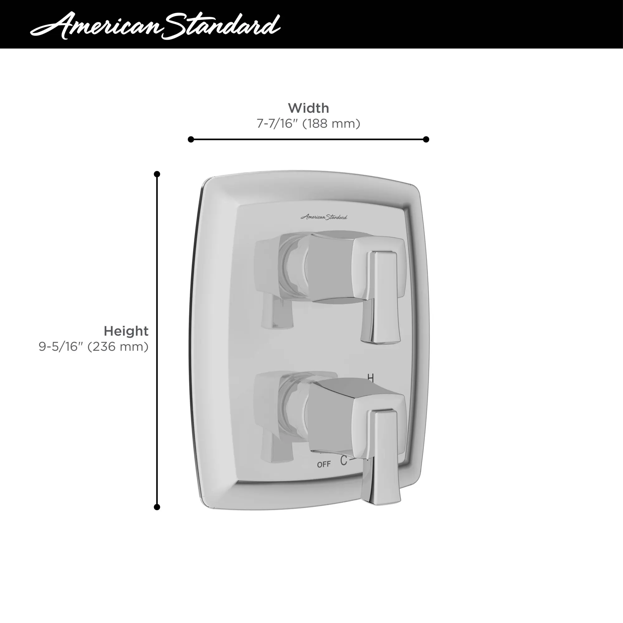 Townsend®2-Handle Integrated Shower Diverter Trim Only - Image 24