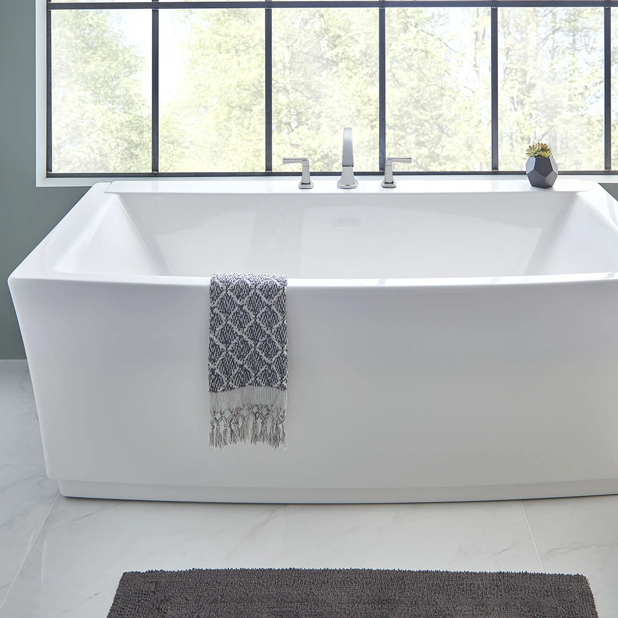 Townsend® 68 x 36-Inch Freestanding Bathtub Center Drain With Integrated Overflow - Image 20