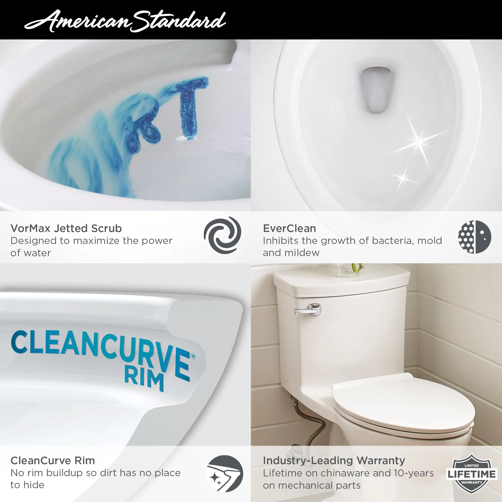 Townsend® VorMax® One-Piece 1.28 gpf/4.8 Lpf Chair Height Elongated Toilet with Seat - Image 41