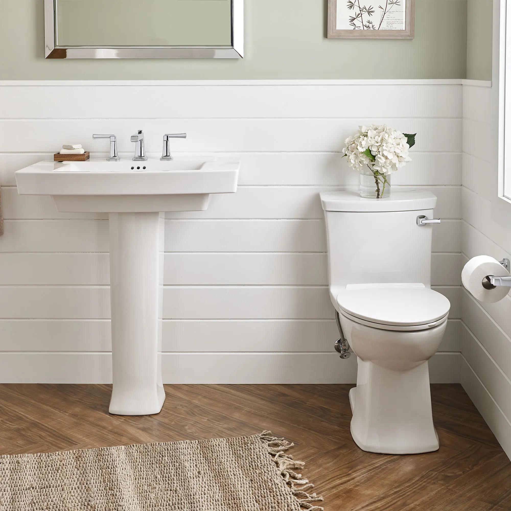 Townsend® VorMax® One-Piece 1.28 gpf/4.8 Lpf Chair Height Right-Hand Trip Lever Elongated Toilet With Seat - Image 9