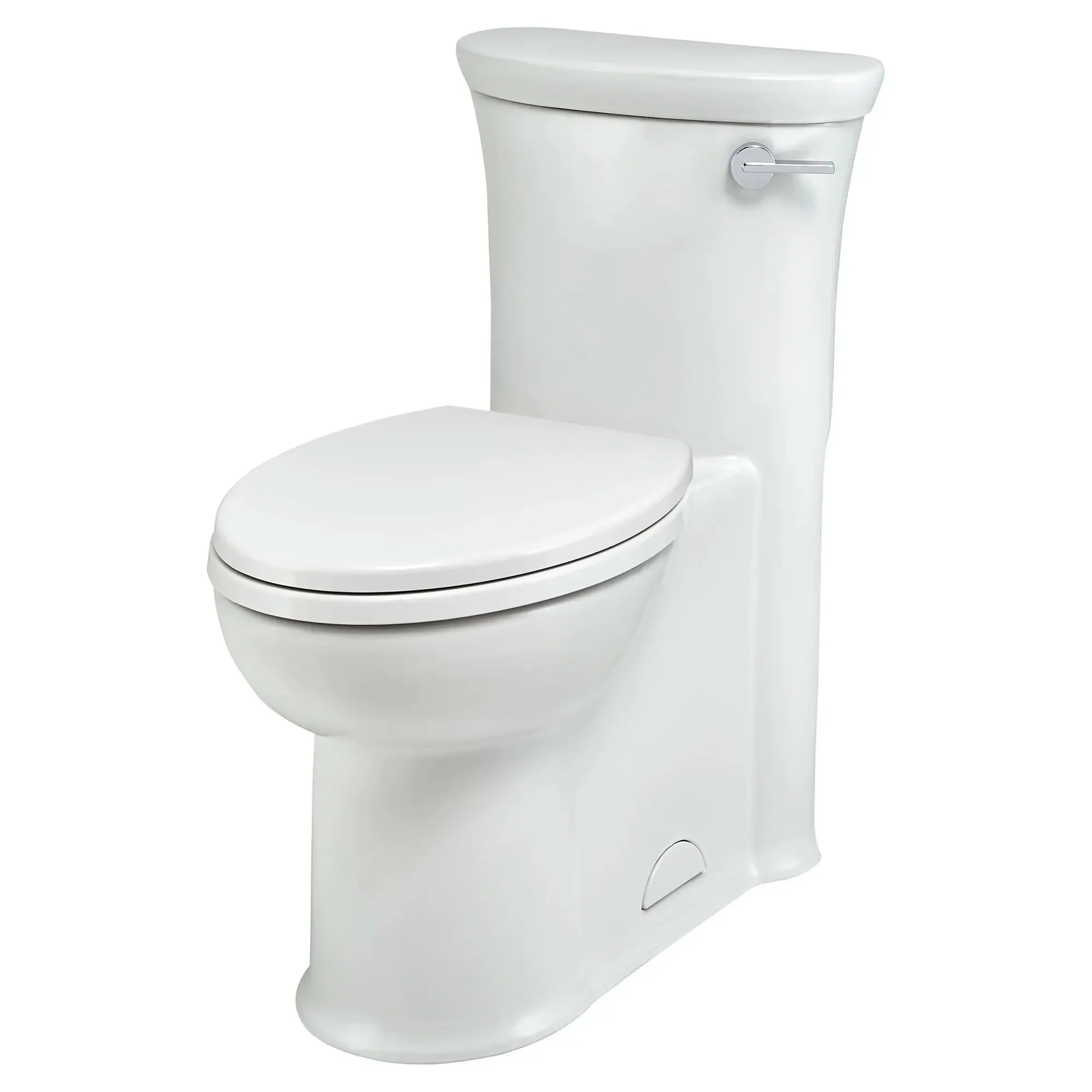 Tropic® One-Piece 1.28 gpf/4.8 Lpf Chair Height Right-Hand Trip Lever Elongated Toilet With Seat - Image 7