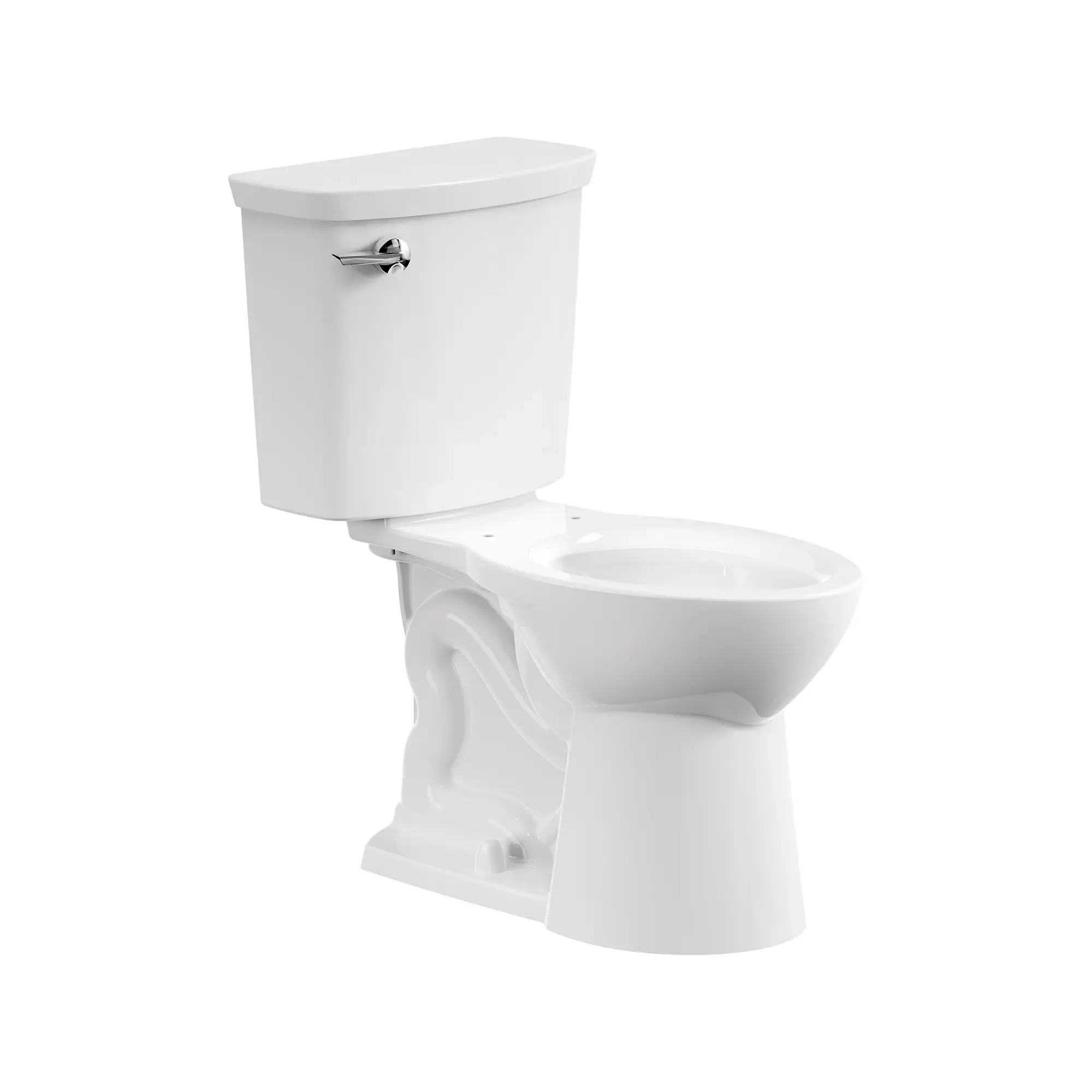 VorMax® Two-Piece 1.0 gpf/3.8 Lpf Chair Height Elongated Toilet Less Seat - Image 4
