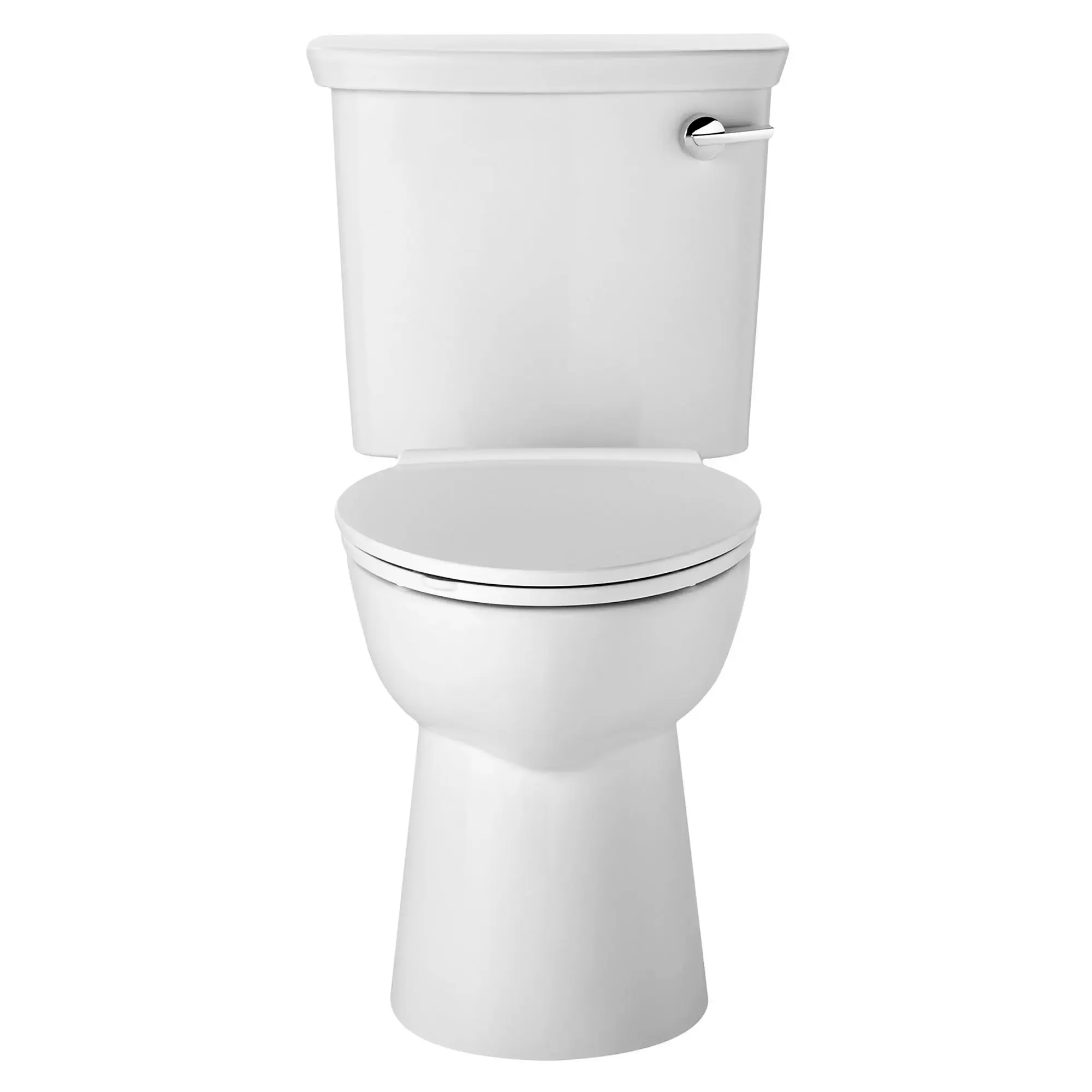 VorMax® Two-Piece 1.0 gpf/3.8 Lpf Chair Height Right-Hand Trip Lever Elongated Toilet Less Seat - Image 2