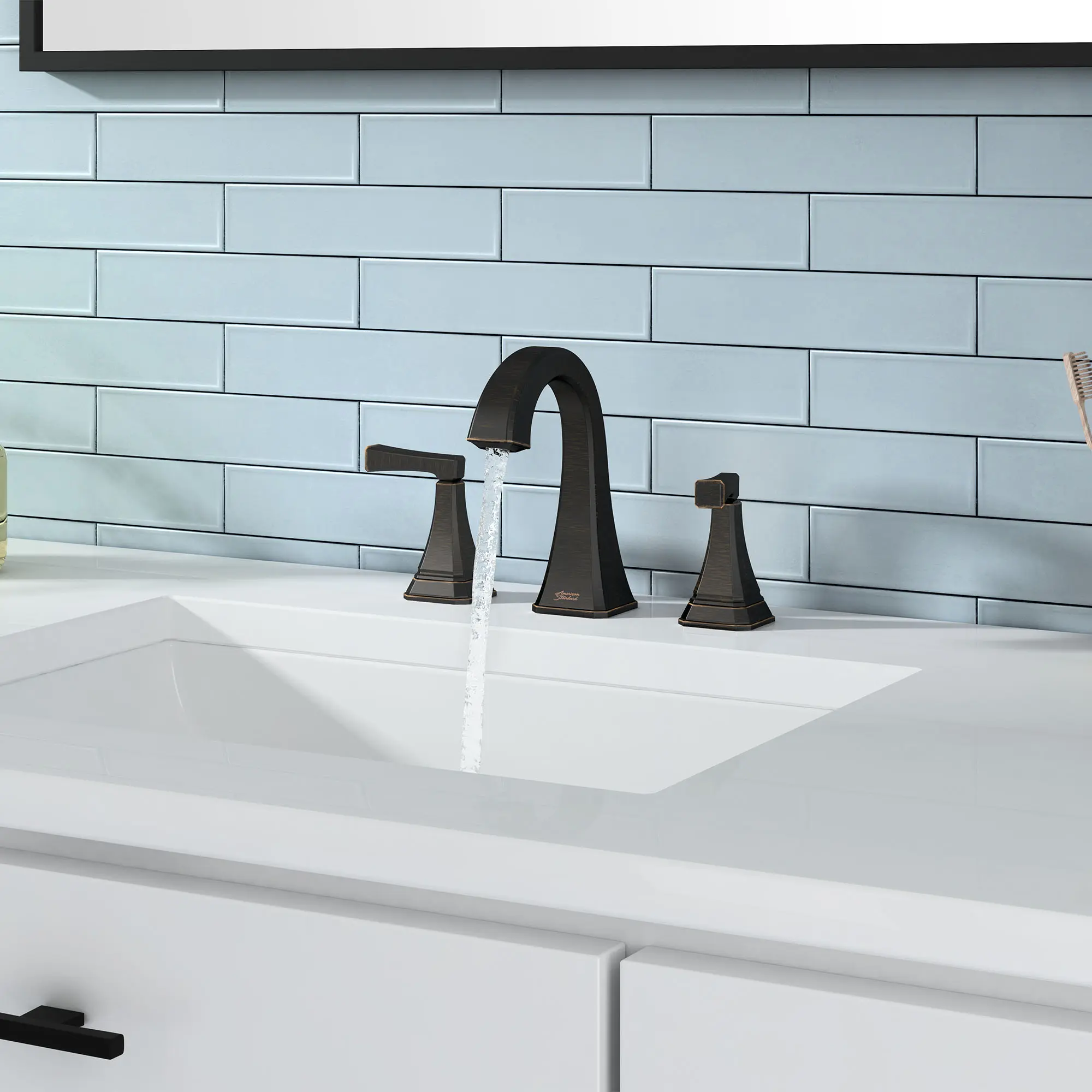 Westerly® 8-Inch Widespread 2-Handle Bathroom Faucet 1.2 gpm/4.5 L/min With Lever Handles - Image 5