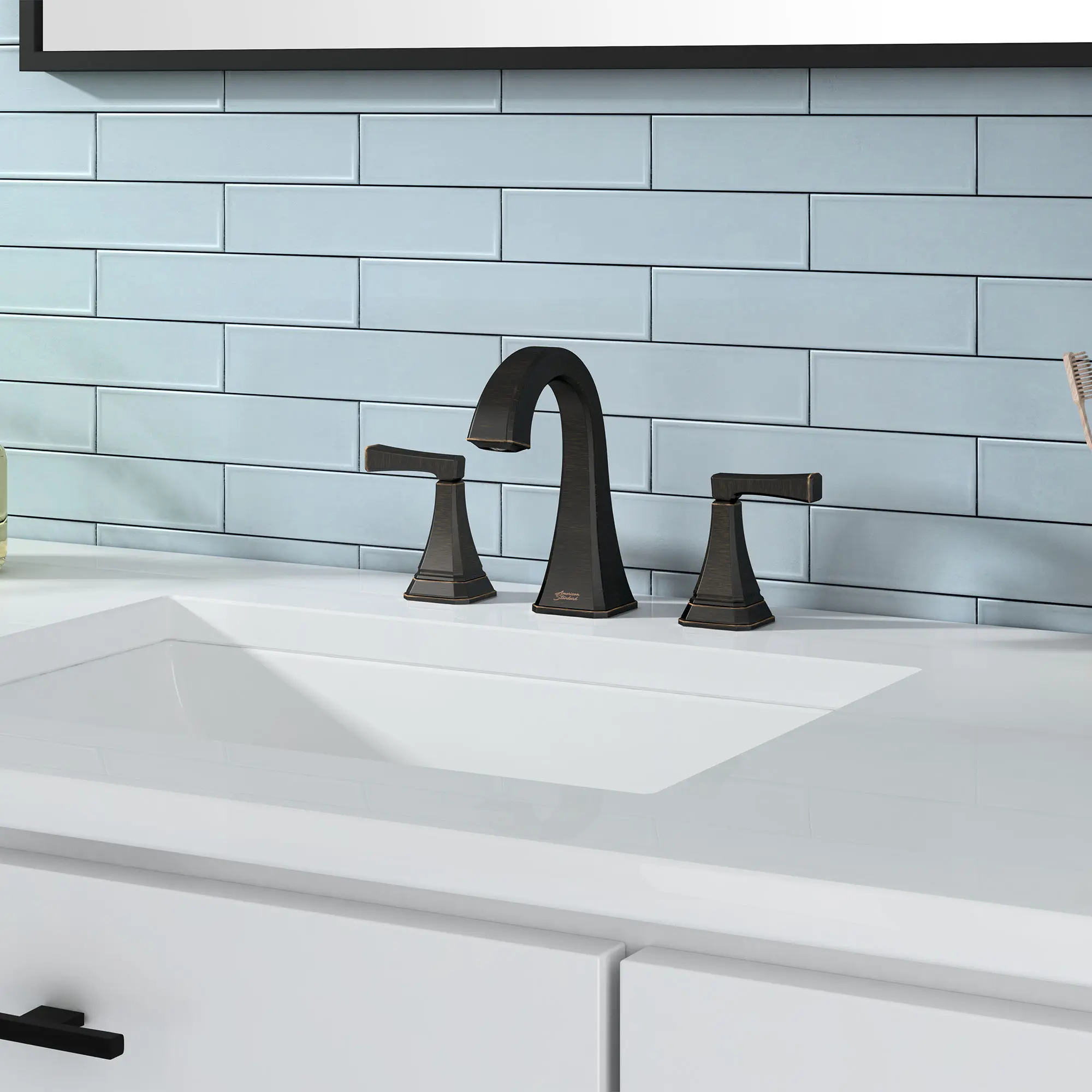 Westerly® 8-Inch Widespread 2-Handle Bathroom Faucet 1.2 gpm/4.5 L/min With Lever Handles - Image 6