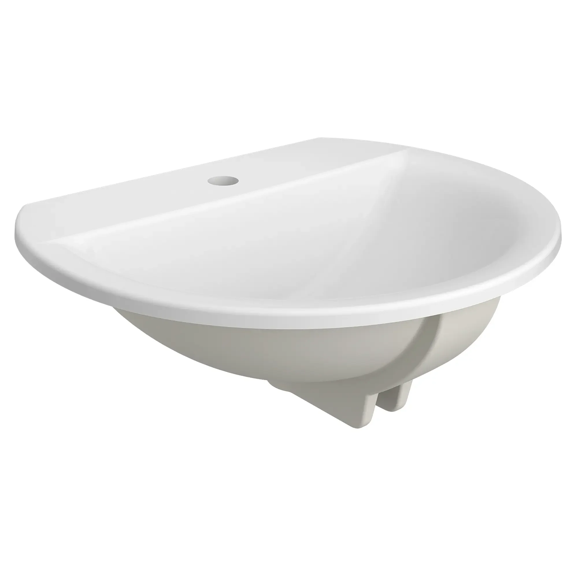 Weyburn Round Countertop Bathroom Sink With Centre Hole Only
