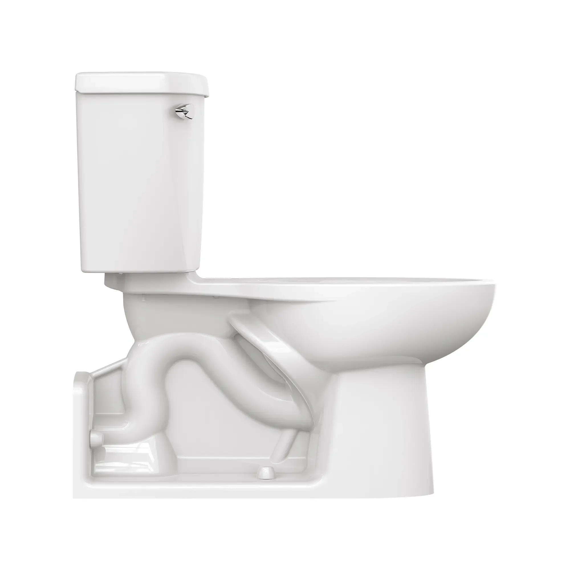Yorkville® Two-Piece Pressure Assist 1.6 gpf/6.0 Lpf Back Outlet Elongated EverClean® Toilet - Image 6