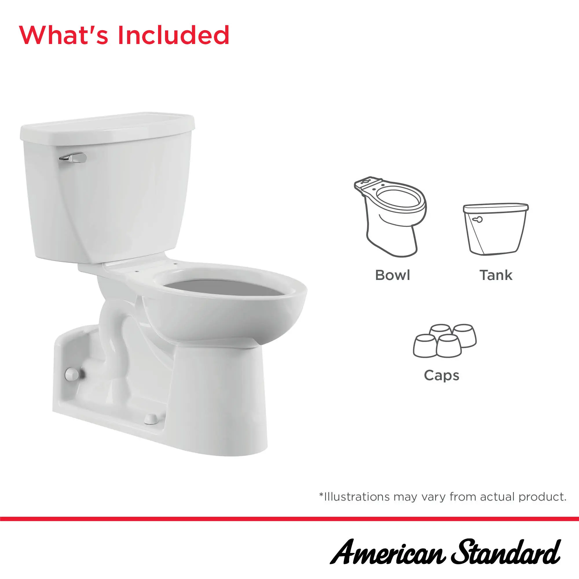 Yorkville® Two-Piece Pressure Assist 1.6 gpf/6.0 Lpf Chair Height Back Outlet Elongated EverClean® Toilet - Image 11